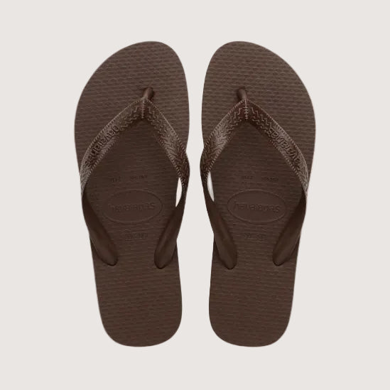 Top Tiras Flip Flop - Dark Brown