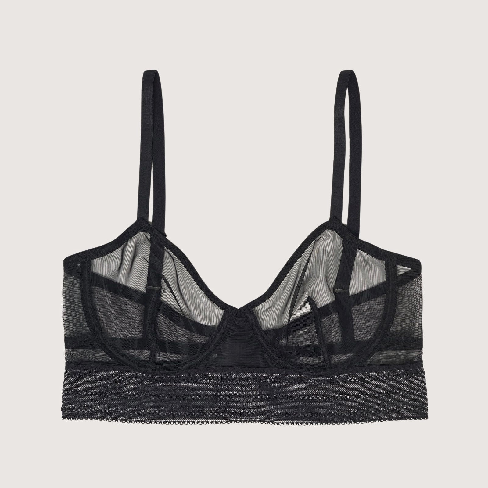 Bare Underwire Full Cup Longline Bra