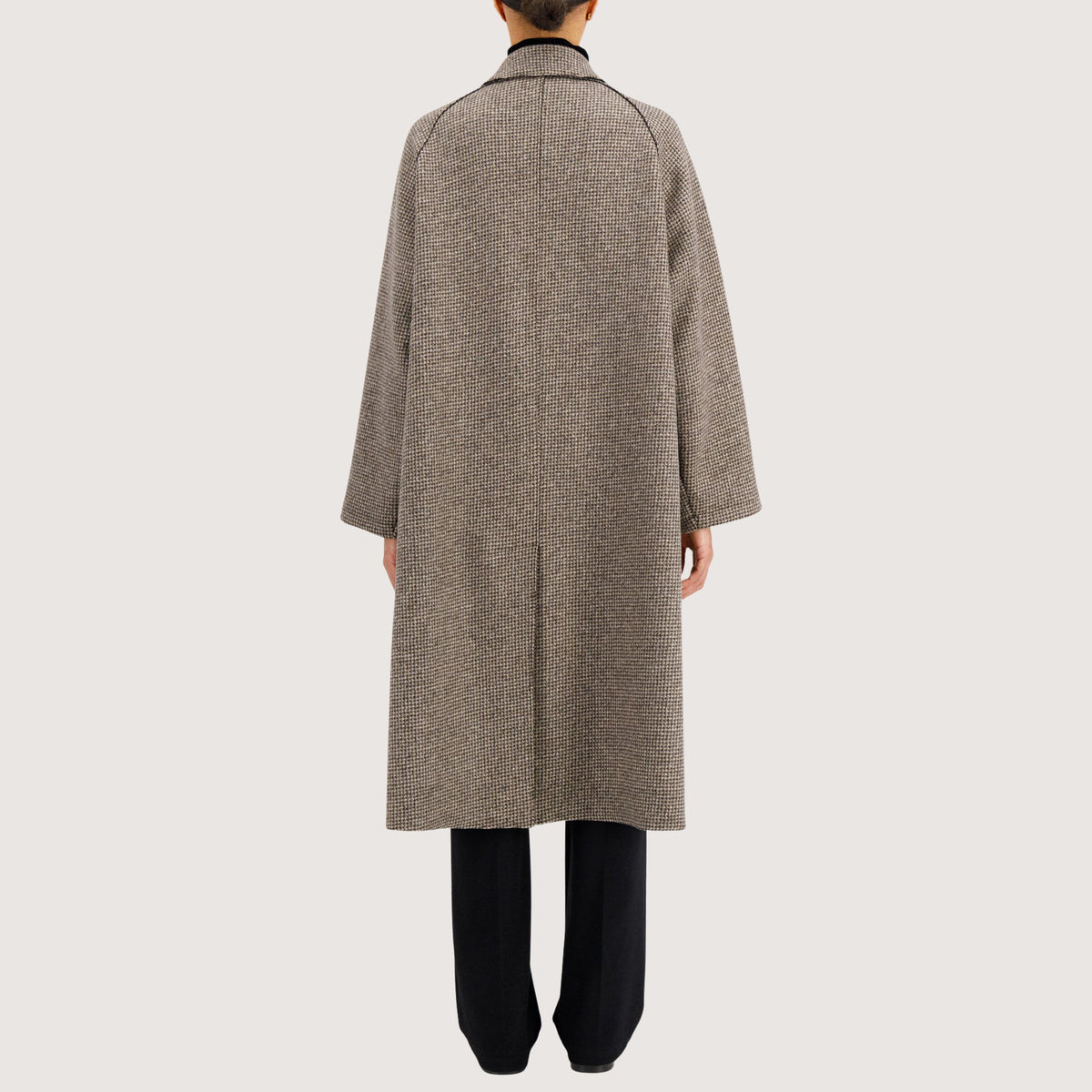 Balmacaan Cashmere Coat