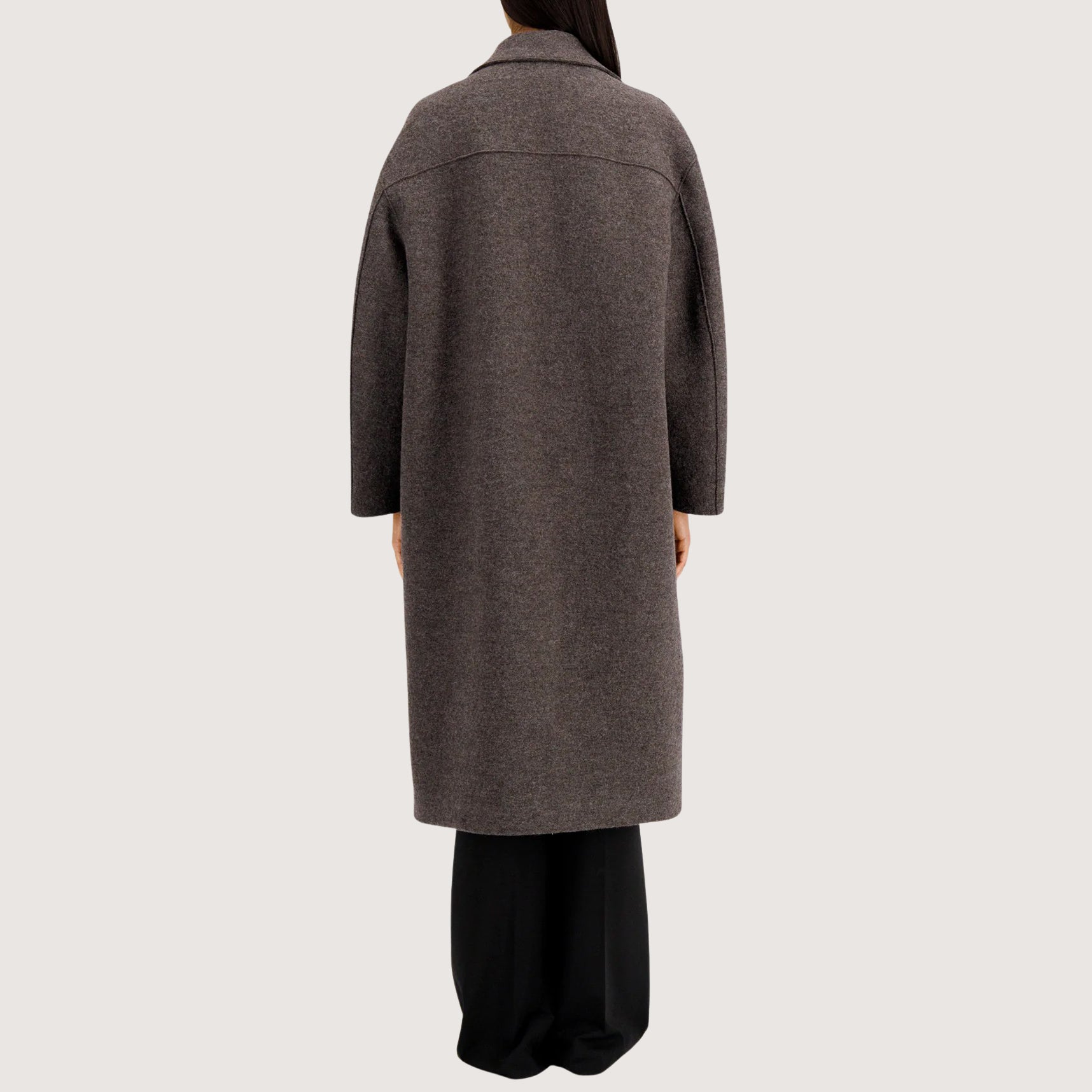 Boiled Wool Greatcoat