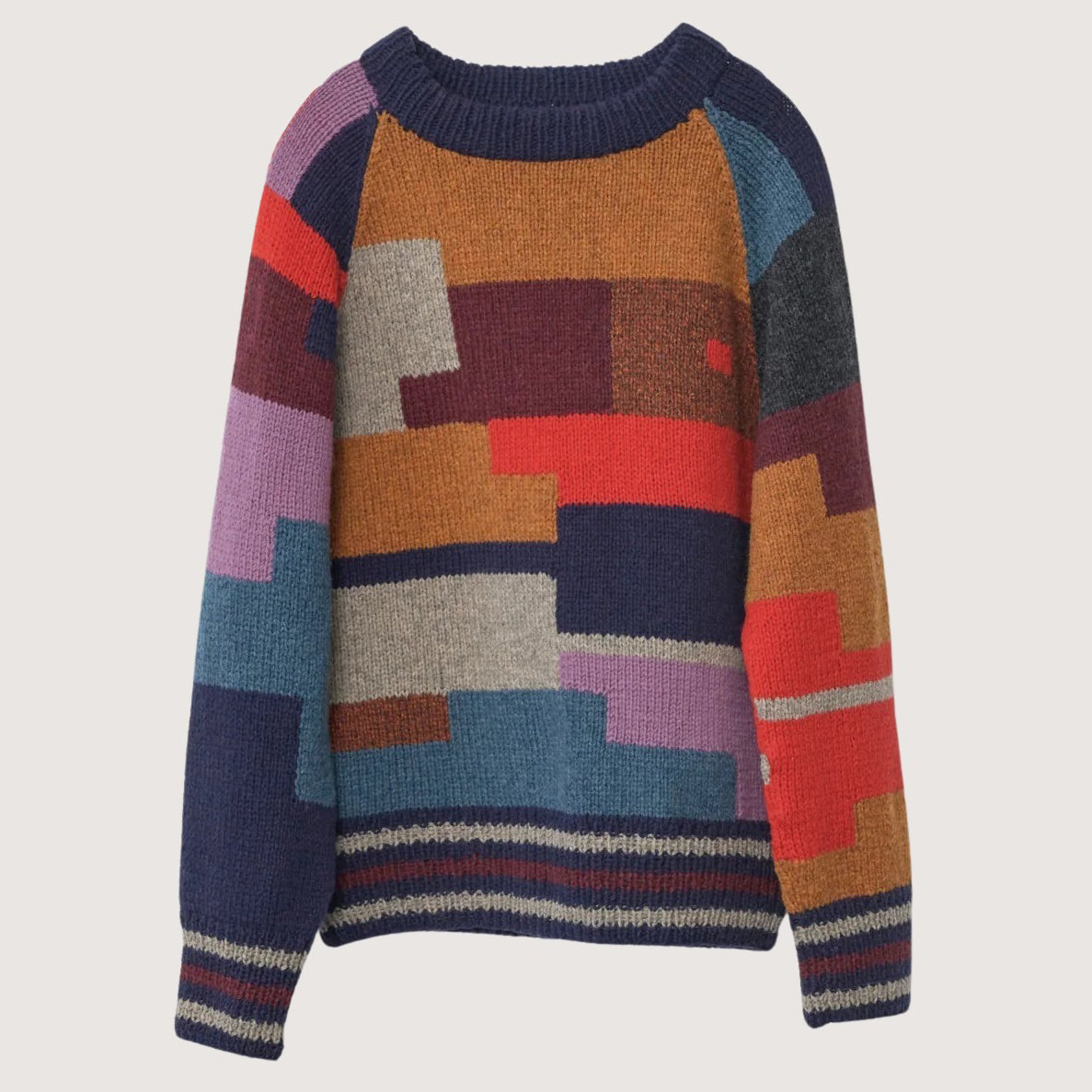 Handknit Shetland Wool Jumper