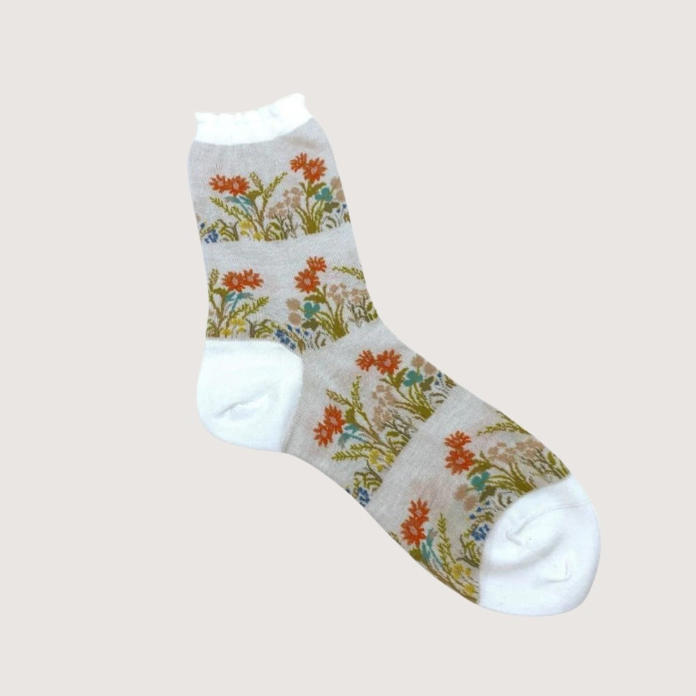 Wild Flower Socks
