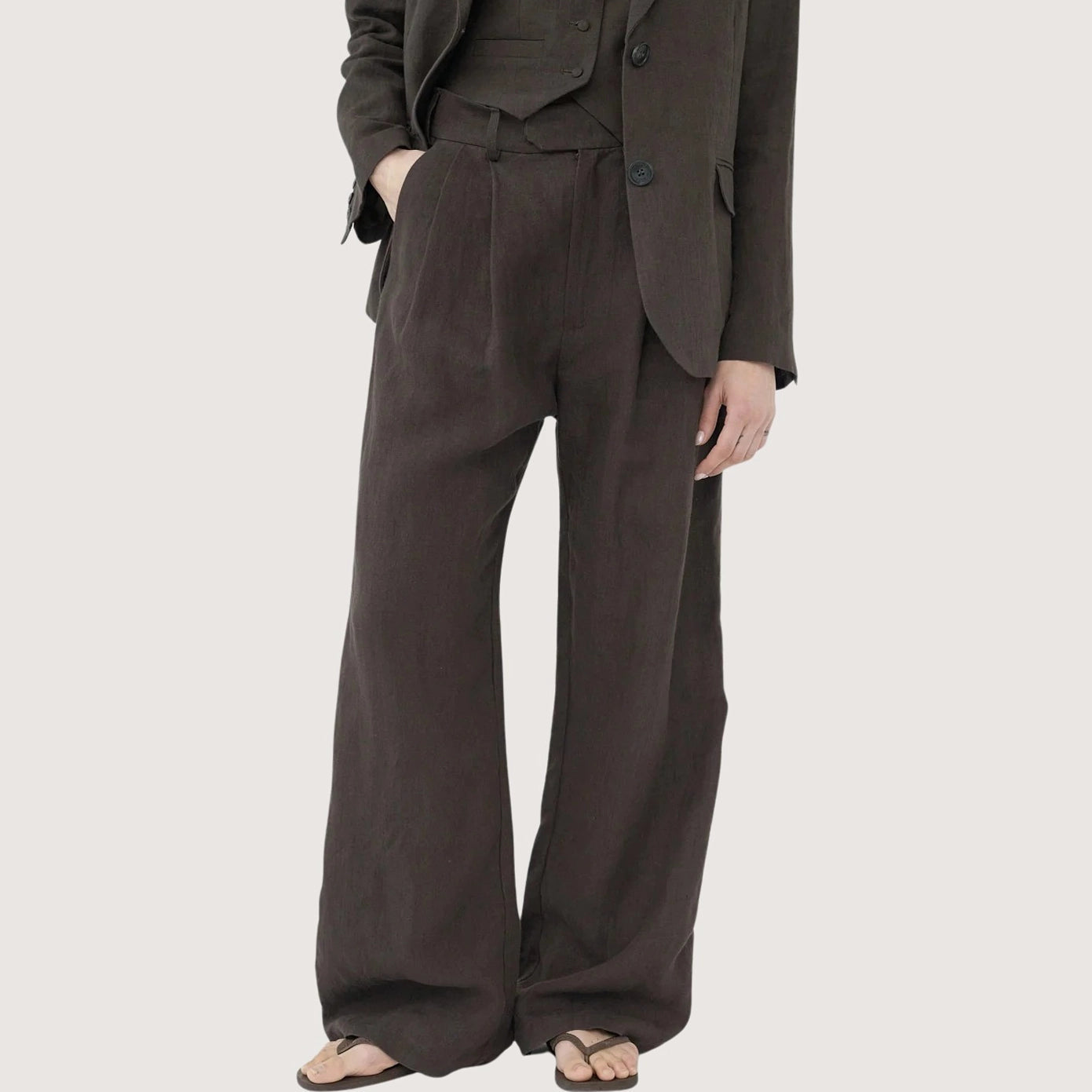 Linen Wide Pant