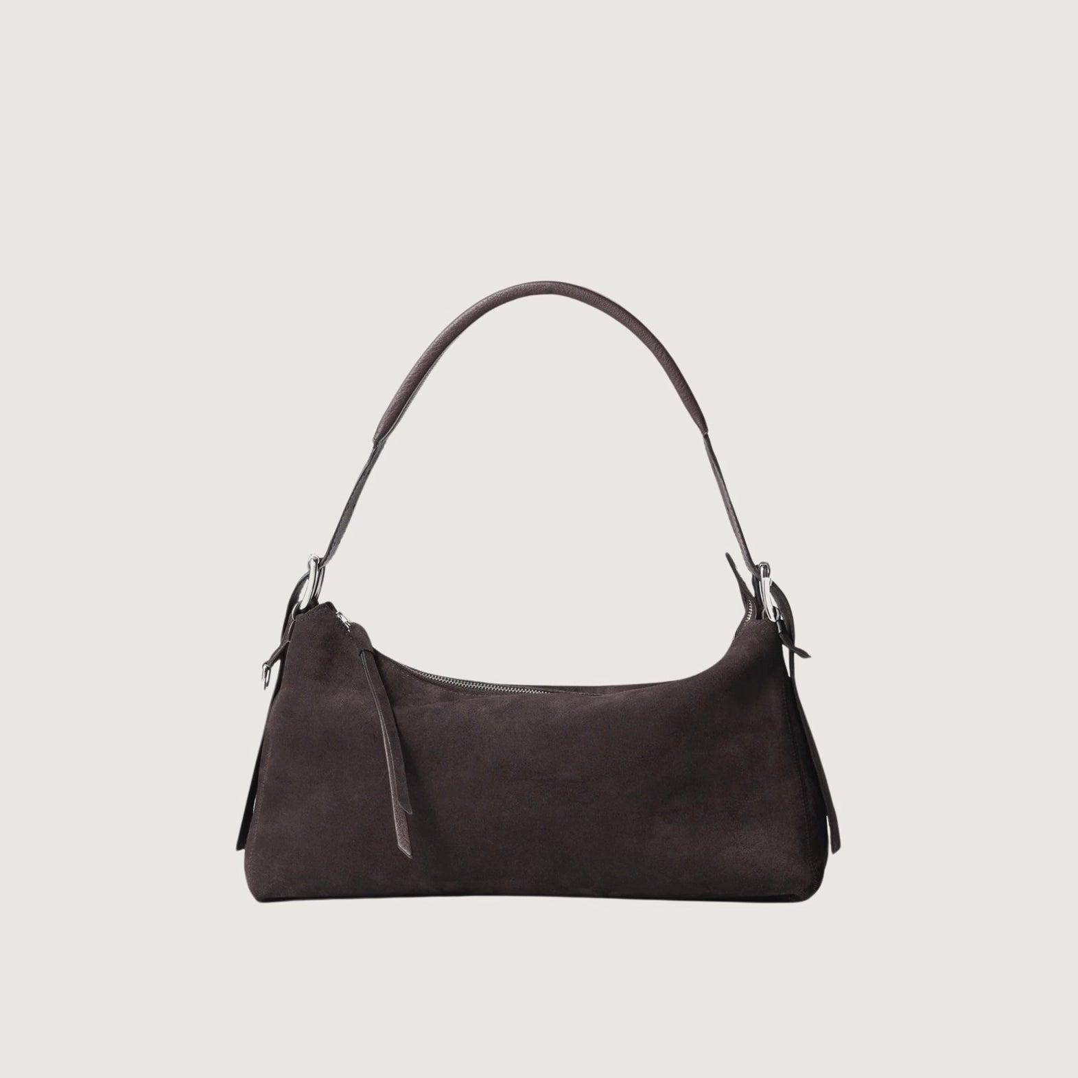 Belted Baguette Bag