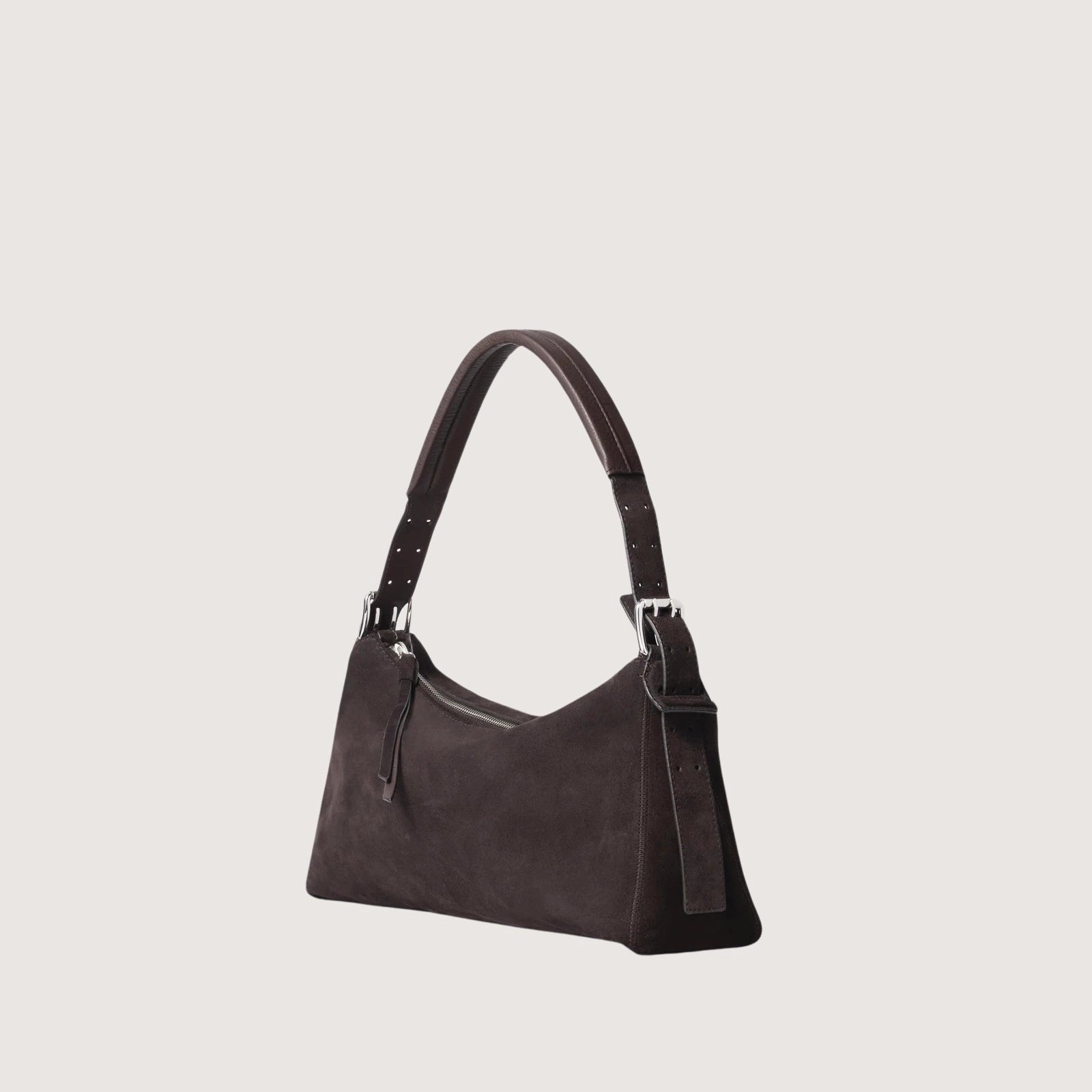 Belted Baguette Bag