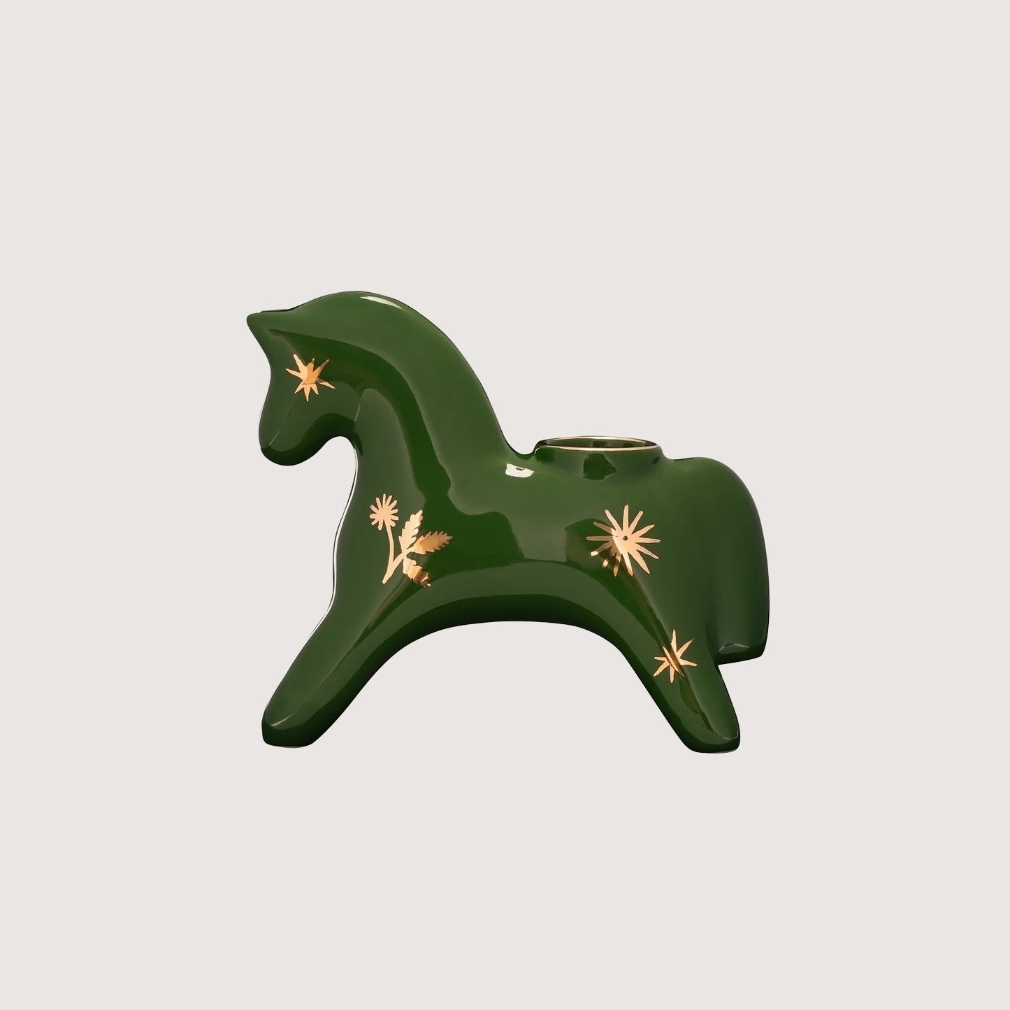 Konyk Candle Holder Green