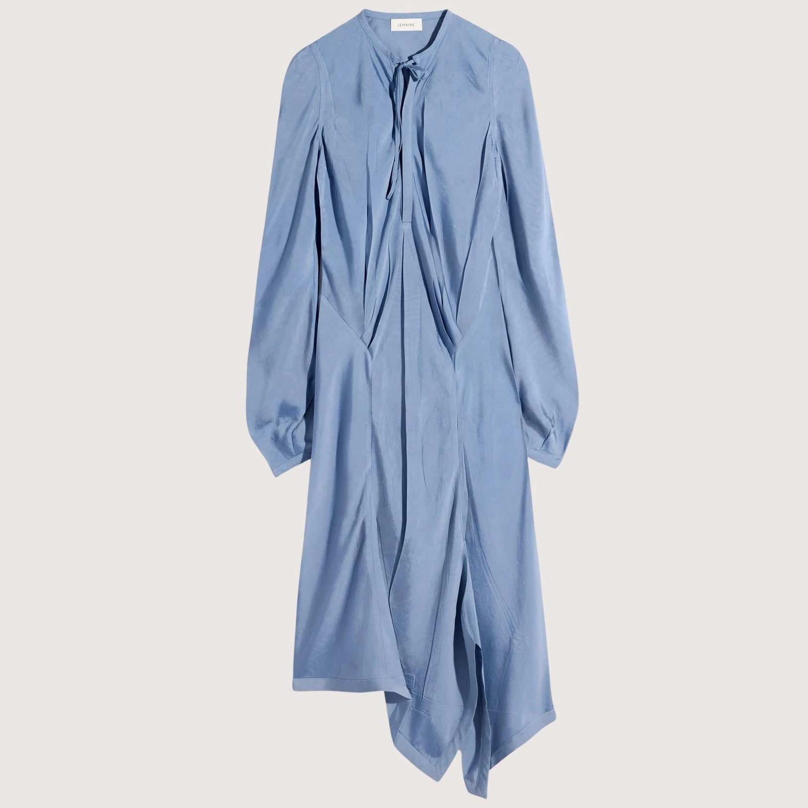 Creased Bias Dress