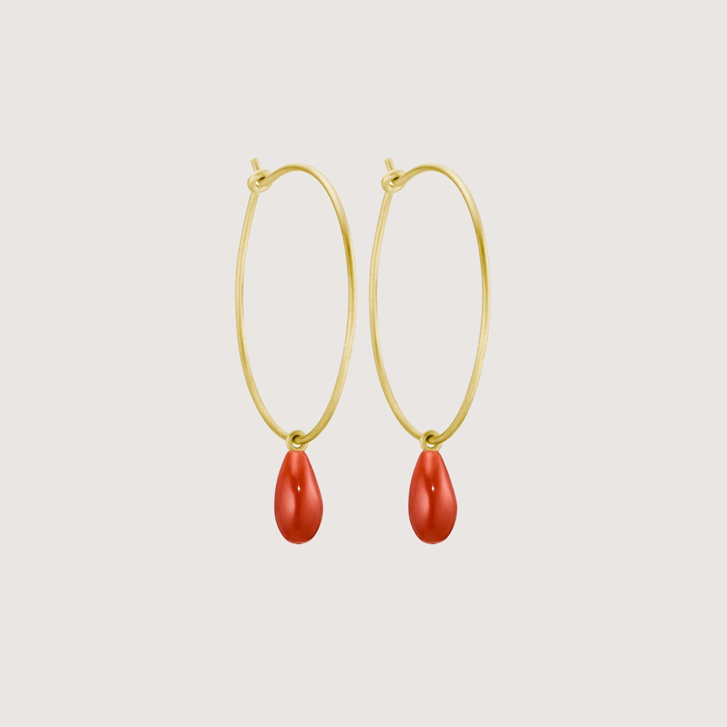 Coral Drops Charms