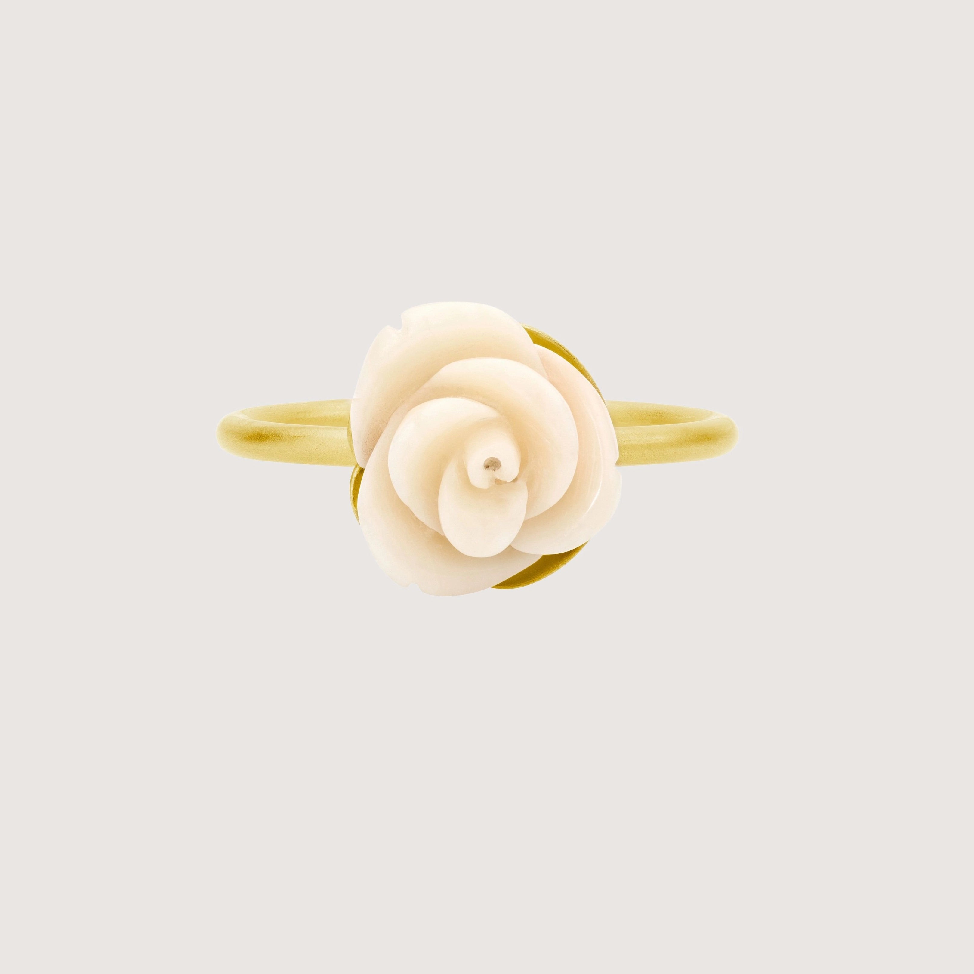 Rose Coral Ring