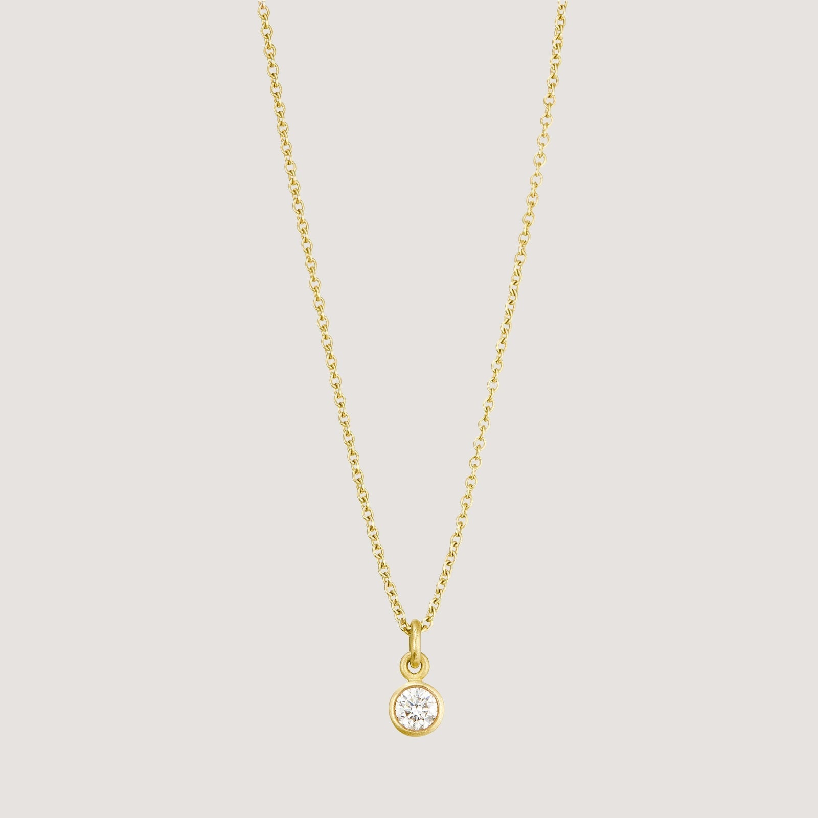 Estine Necklace Gold & Diamond