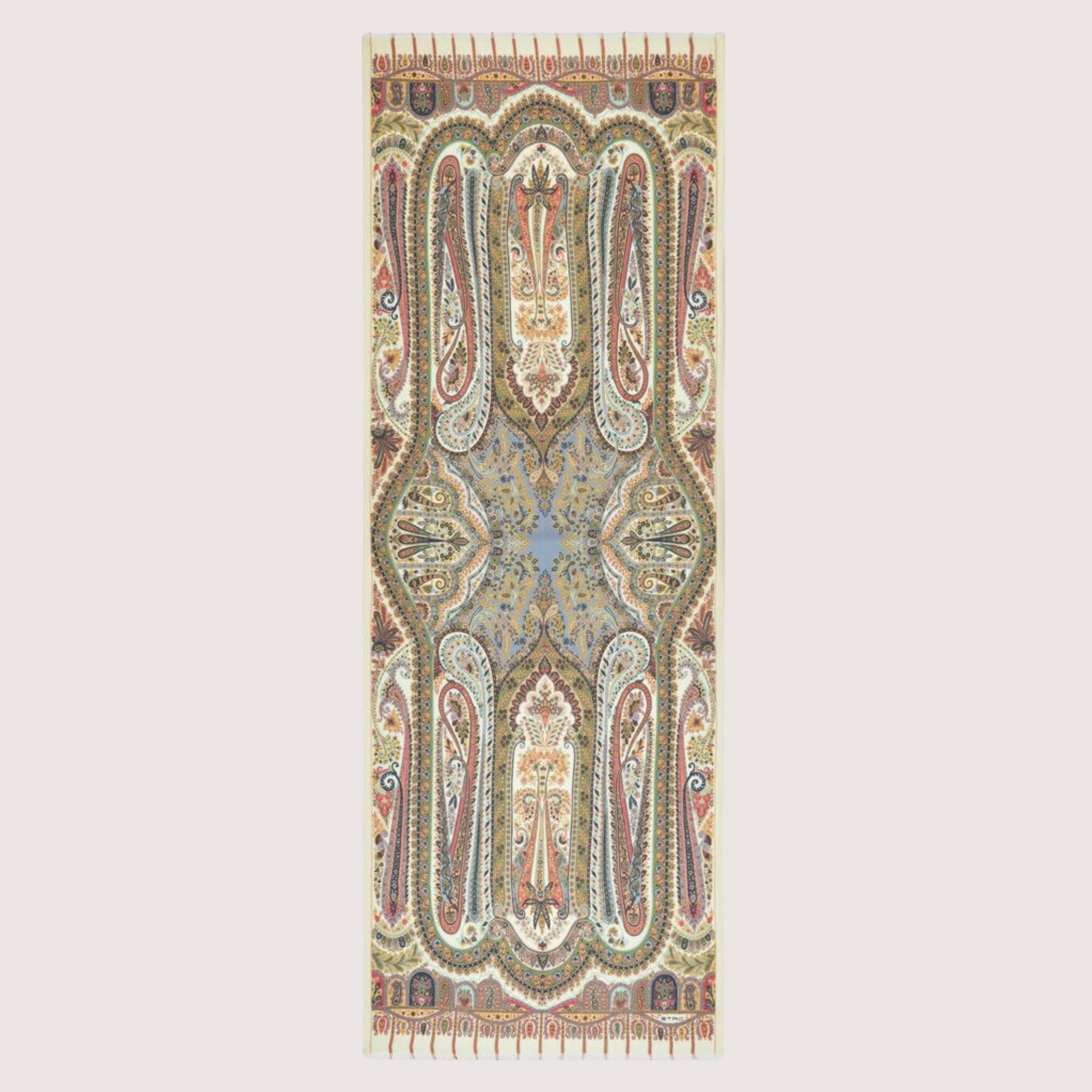Printed Silk & Cashmere Scarf