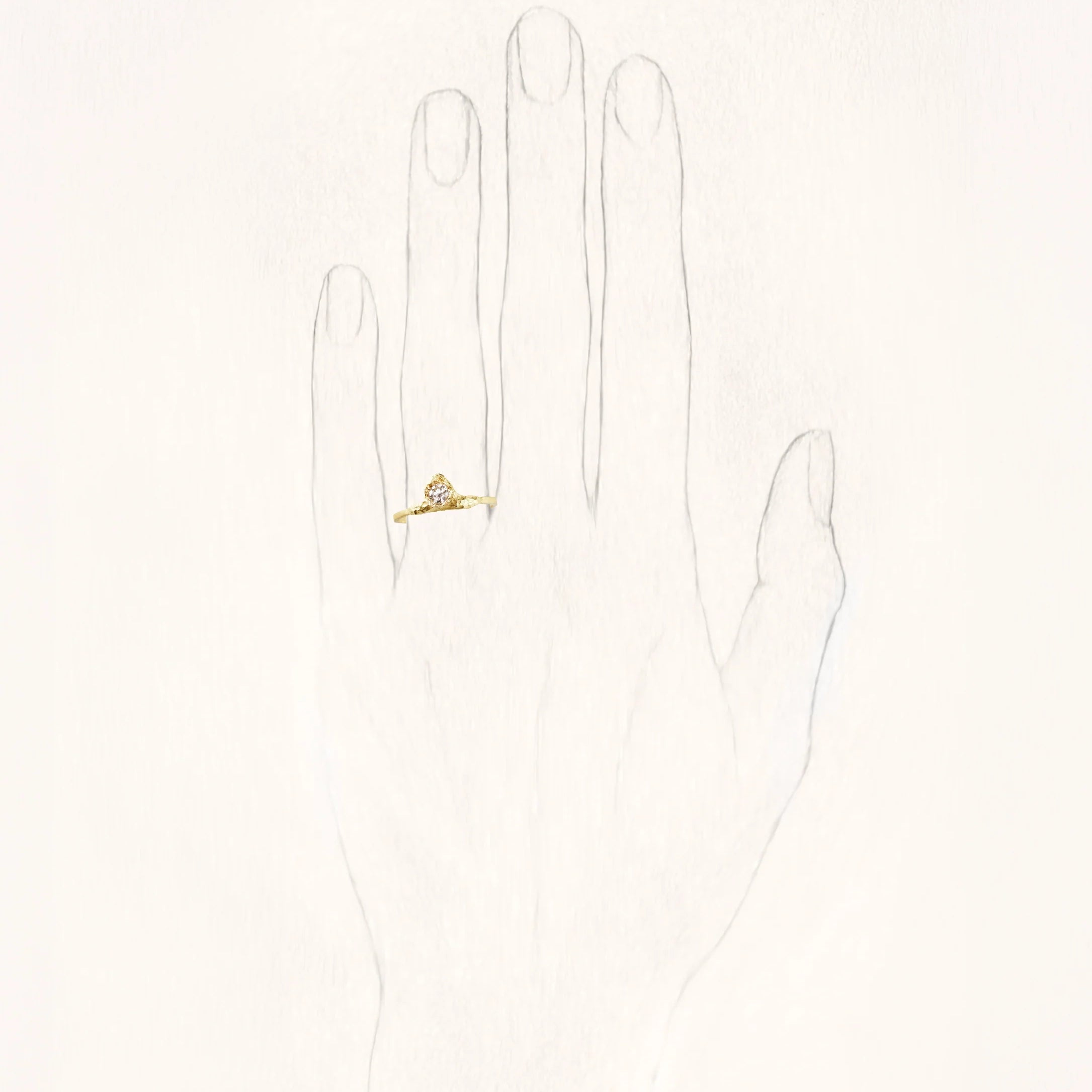 Solitaire Iman Ring - 0.20