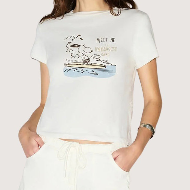 Classic Tee Snoopy Hang Ten
