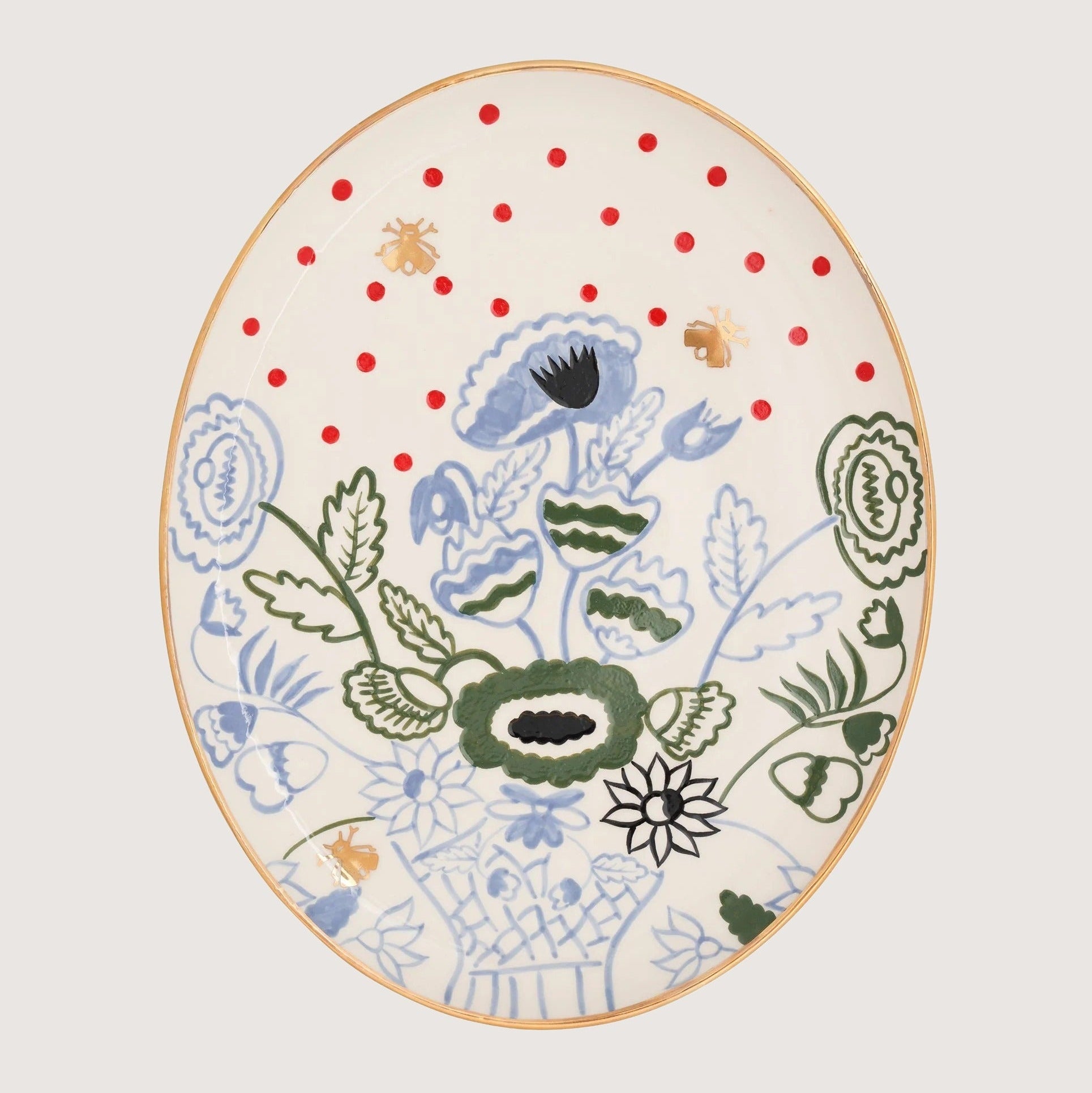 Blossom Oval Plate