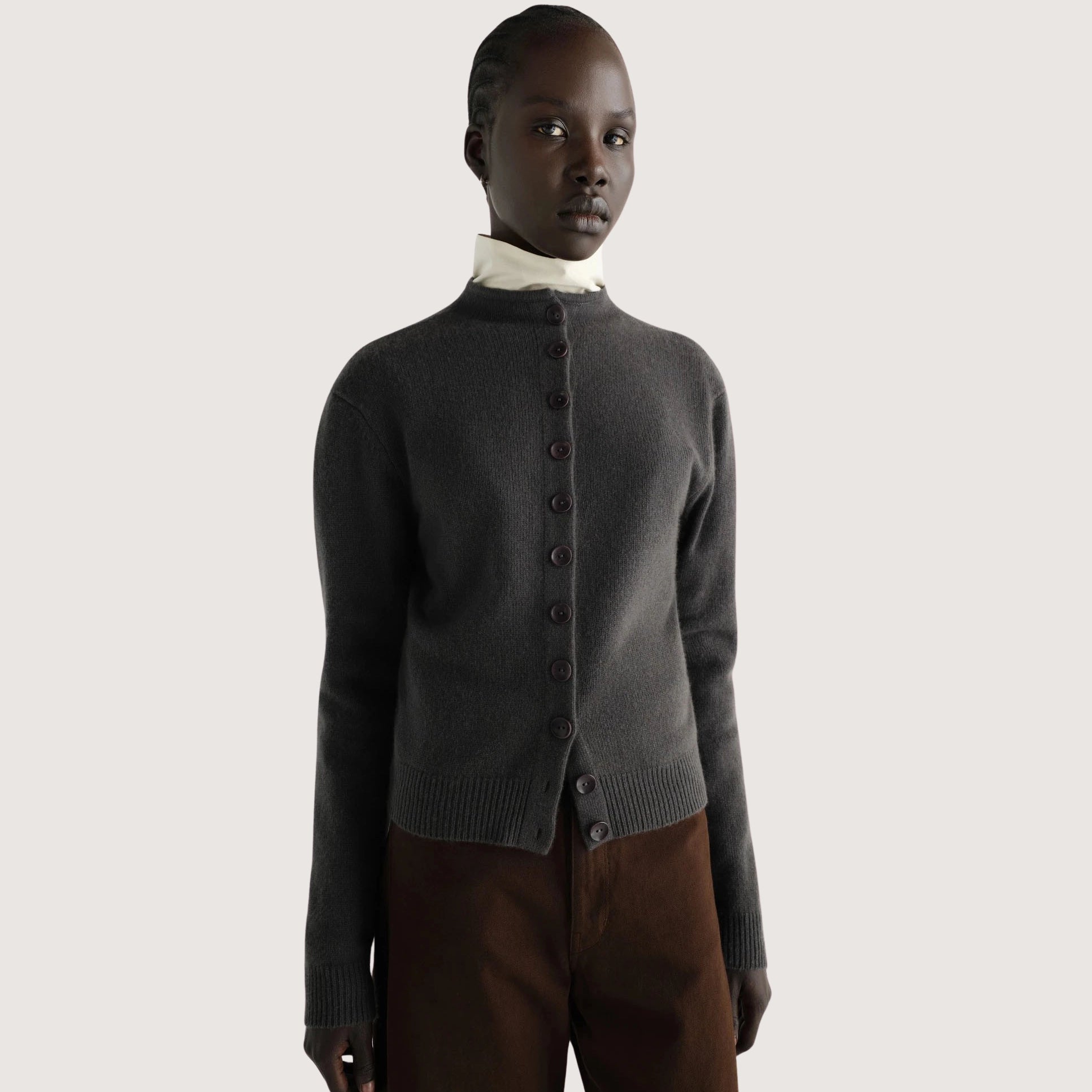 Reversible Buttoned Sweater