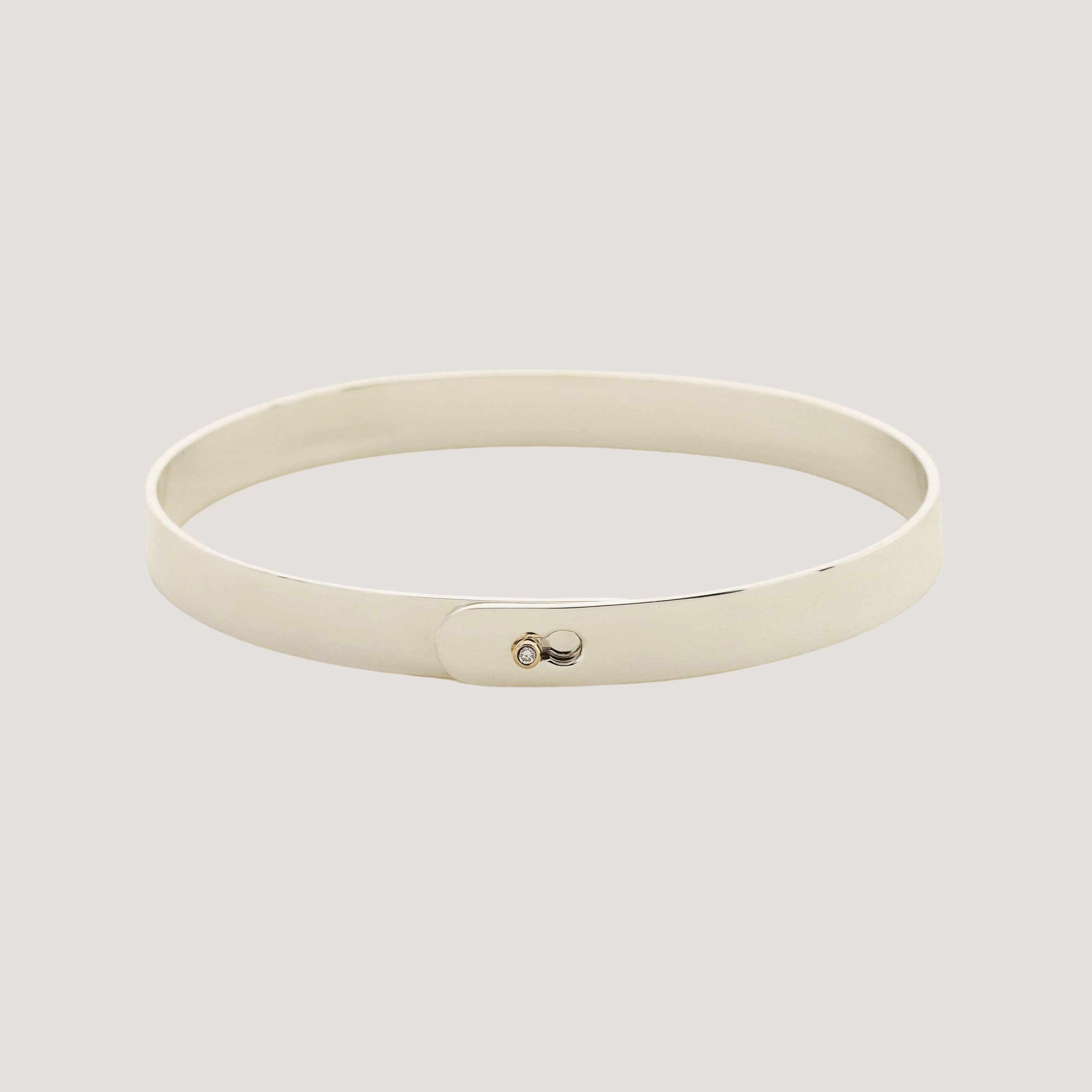 Click Bracelet - Diamond Lock.