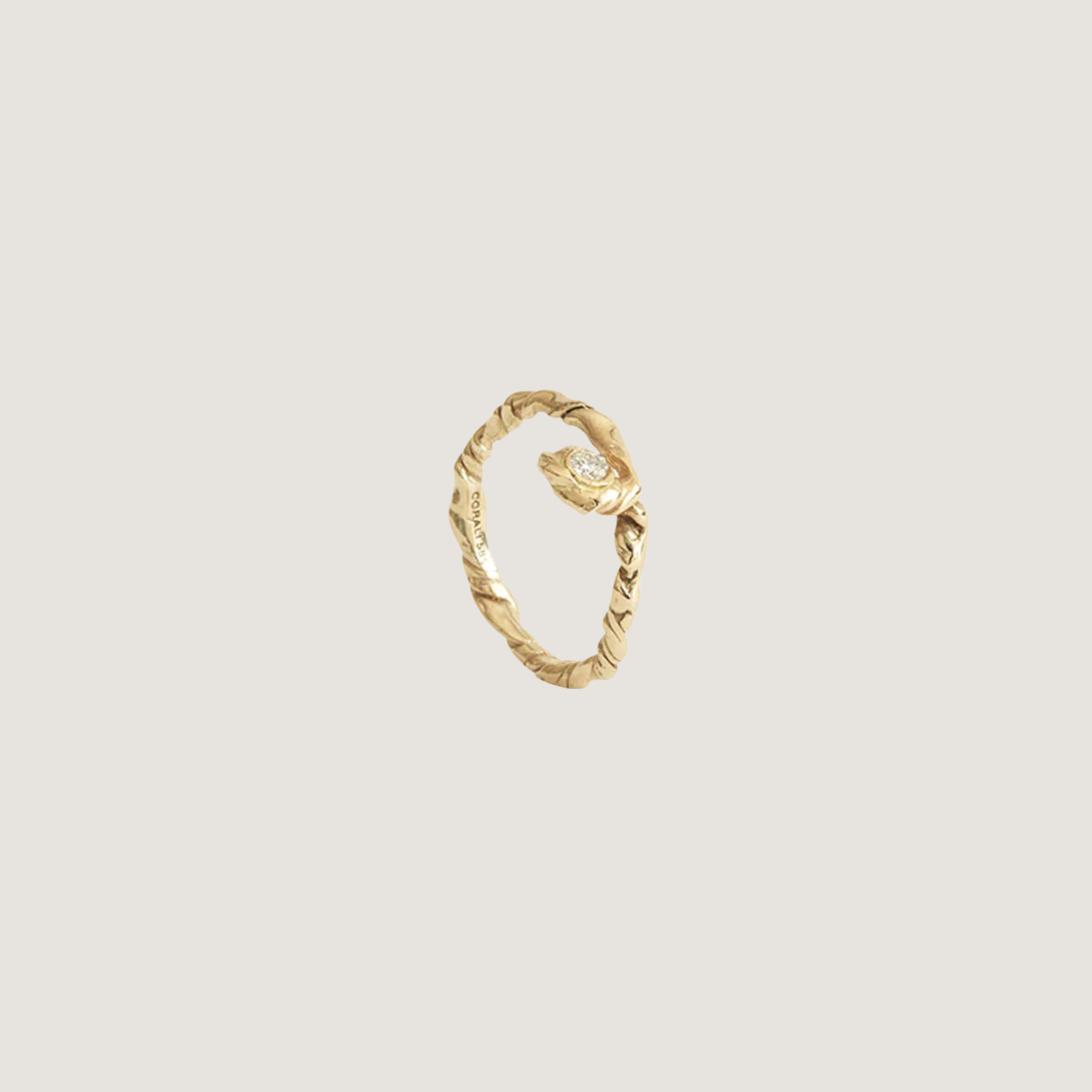 Twiggy Diamond Ring