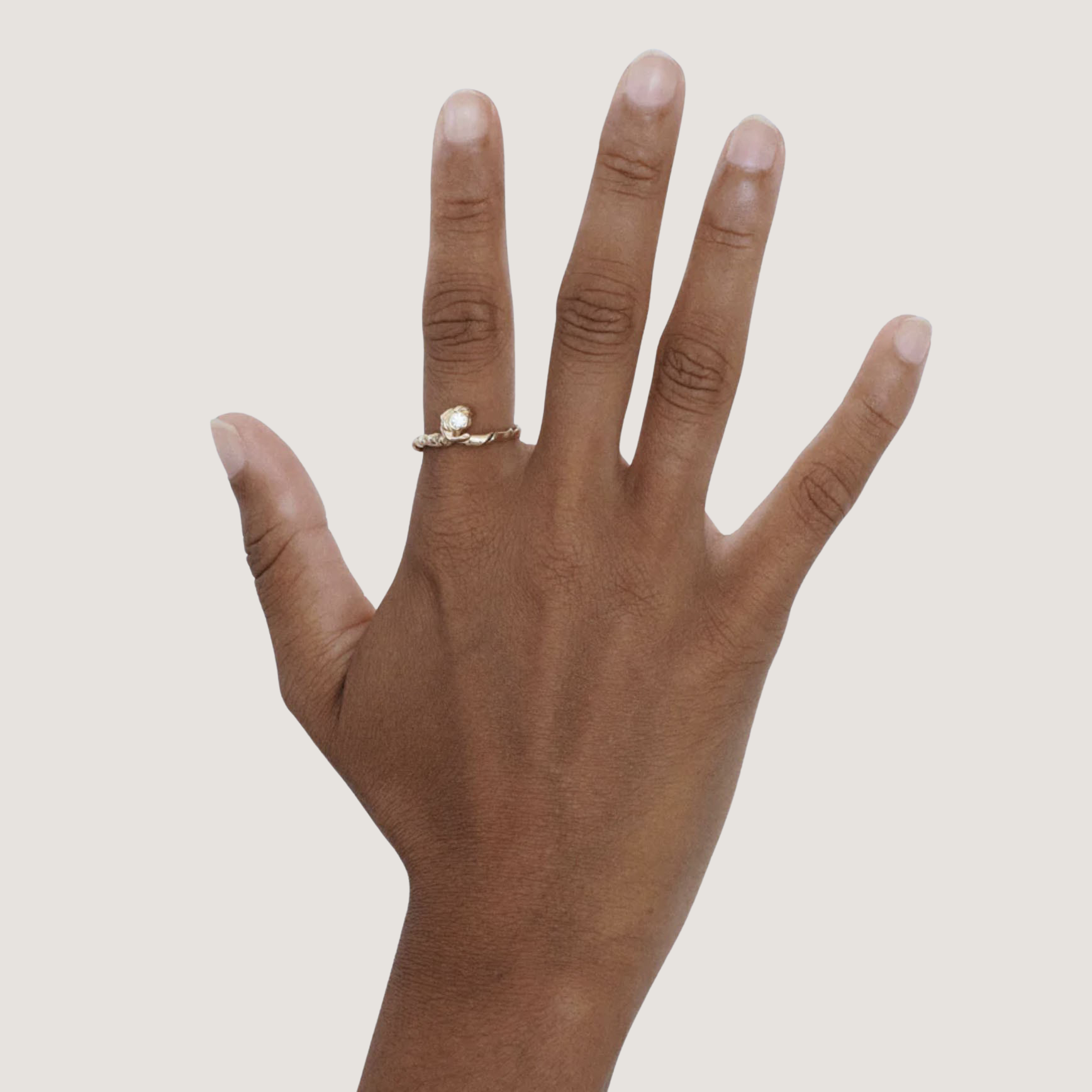 Twiggy Diamond Ring