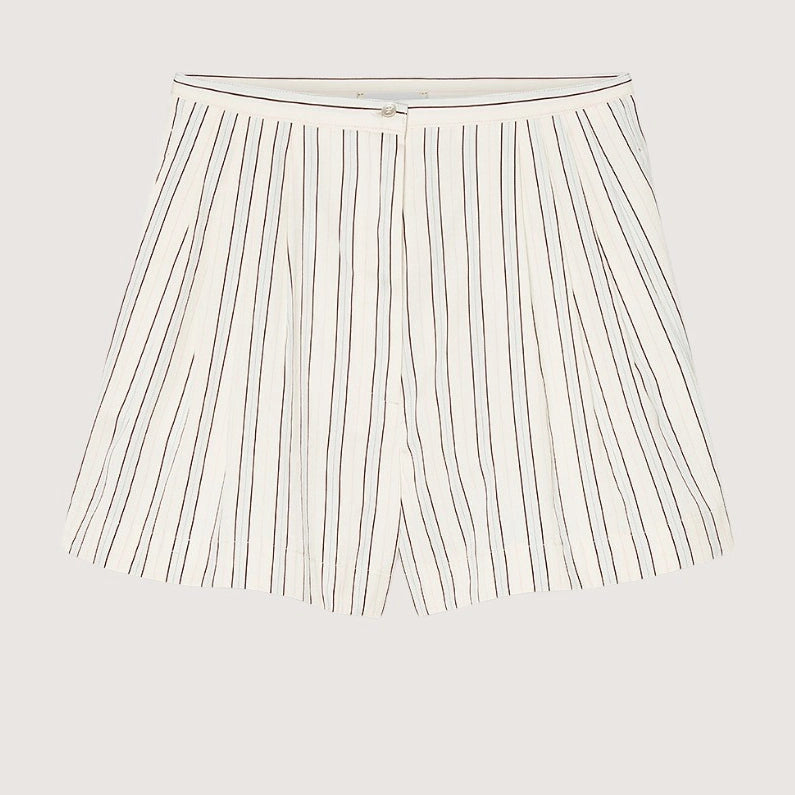 Pinstriped Shorts