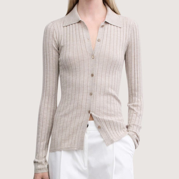 Slim Ribbed Shirt