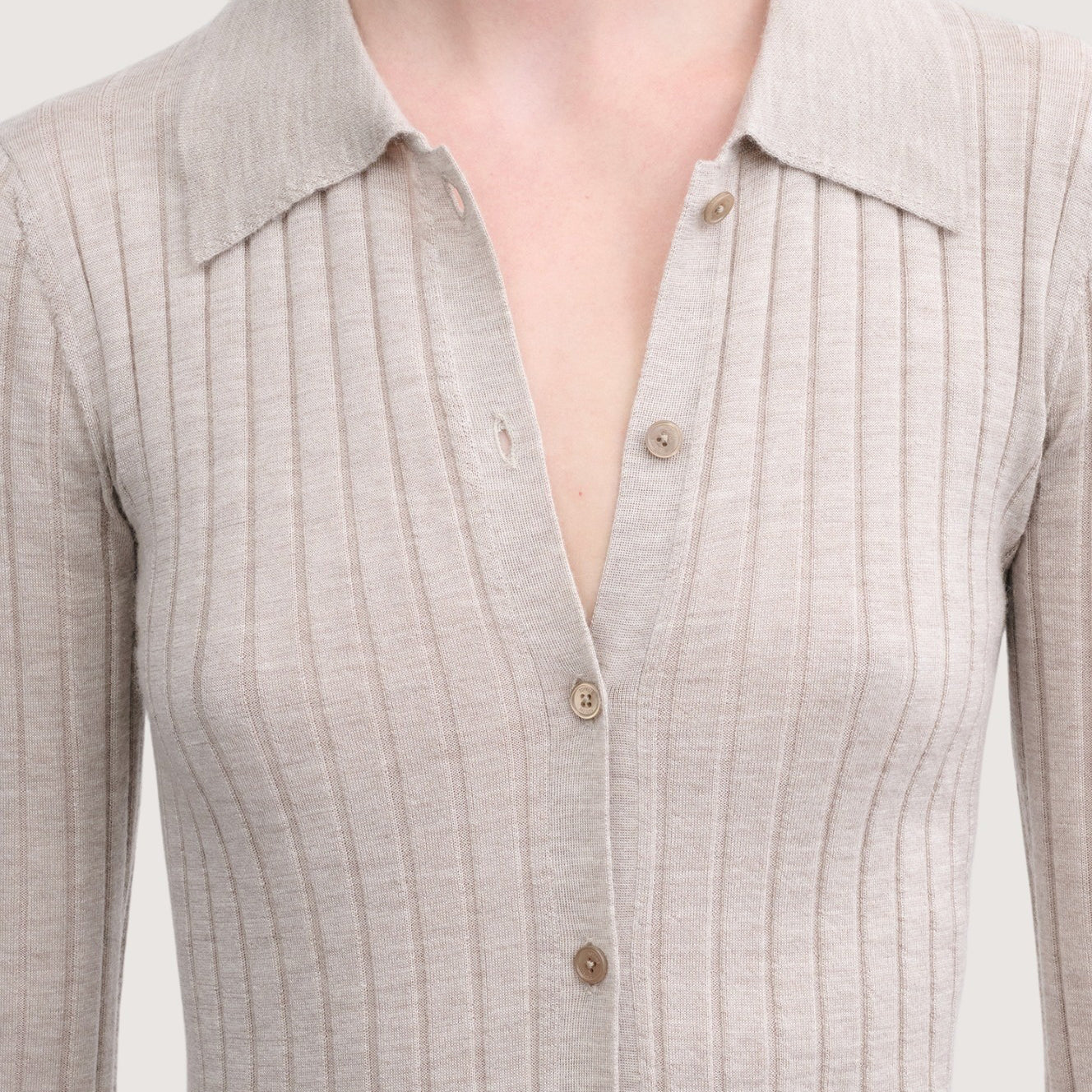 Slim Ribbed Shirt