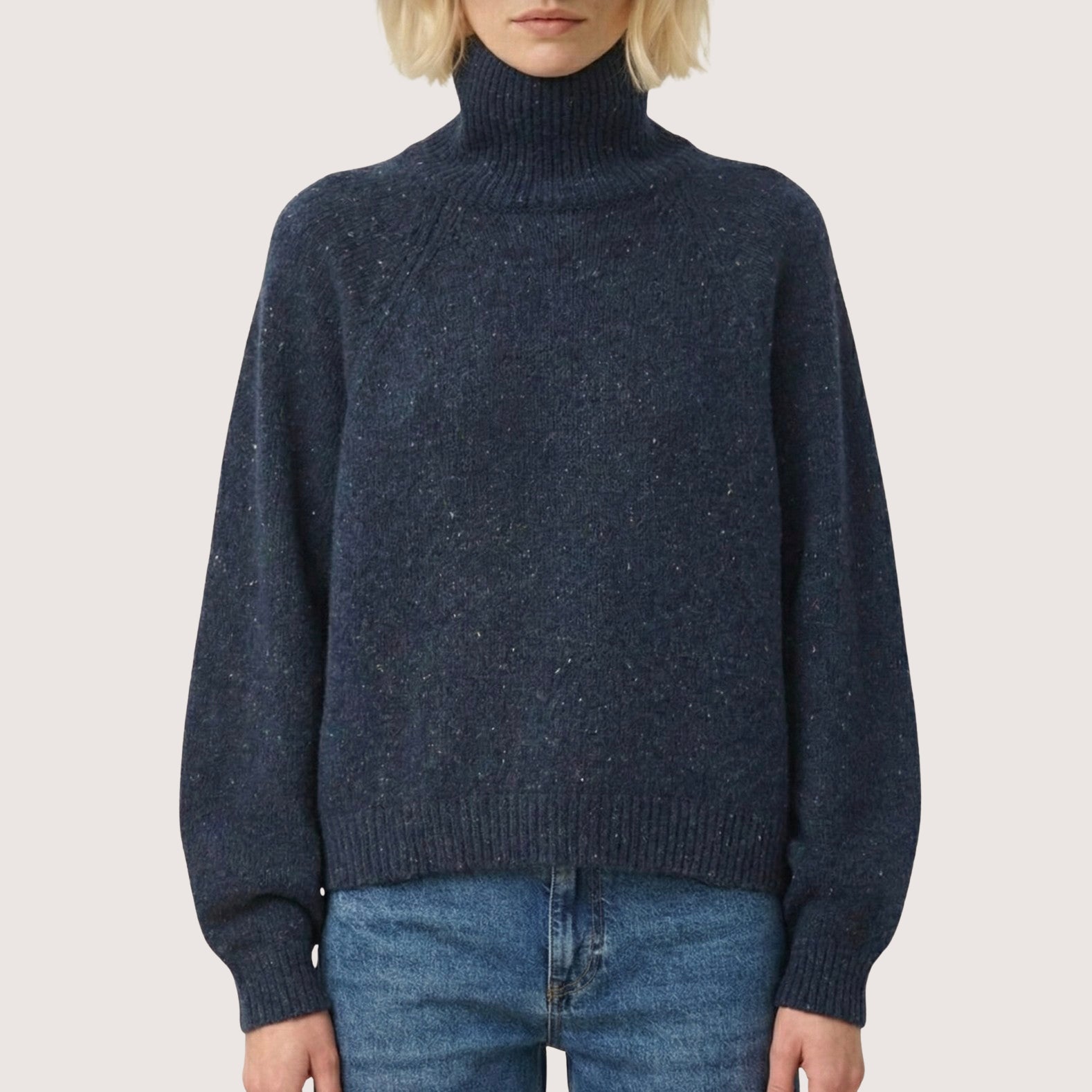 Dotty Turtleneck