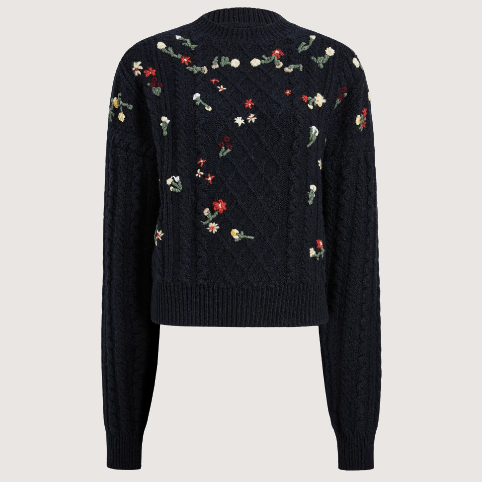 Elias Embroidery Sweater
