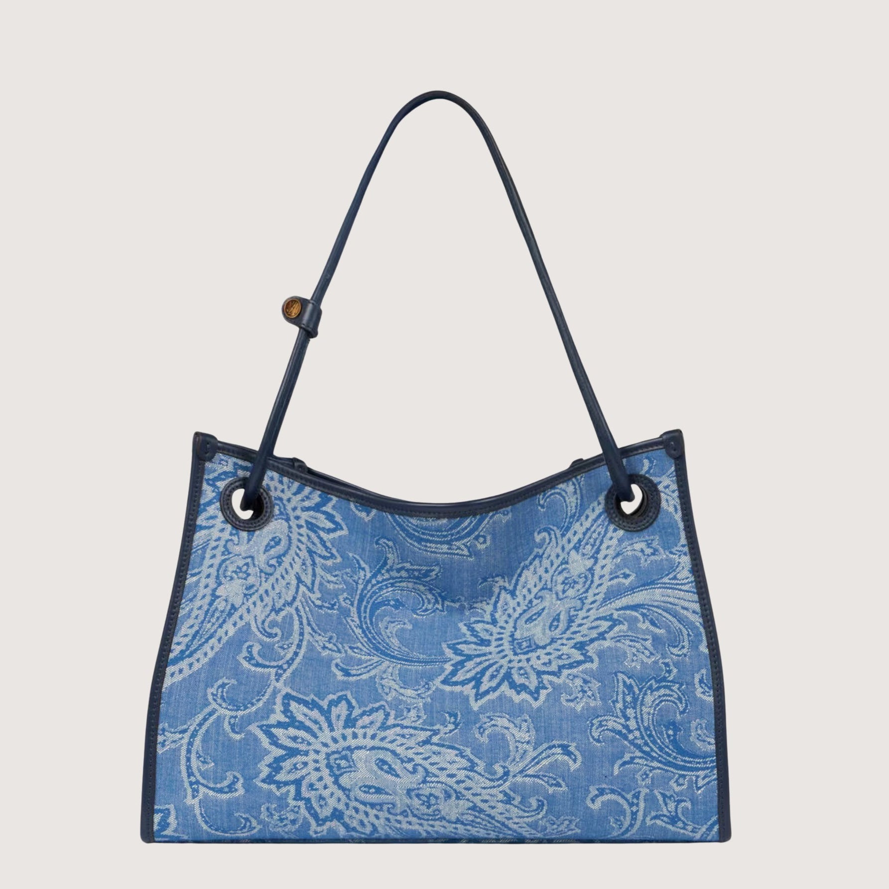 Eyes Jacquard Tote Bag - Medium