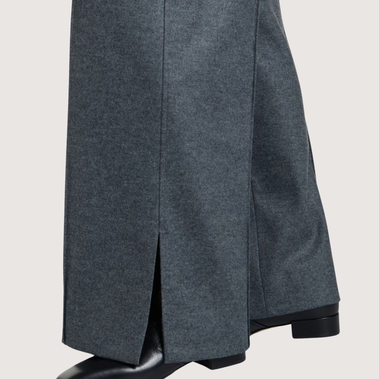 Wool Melton Pants