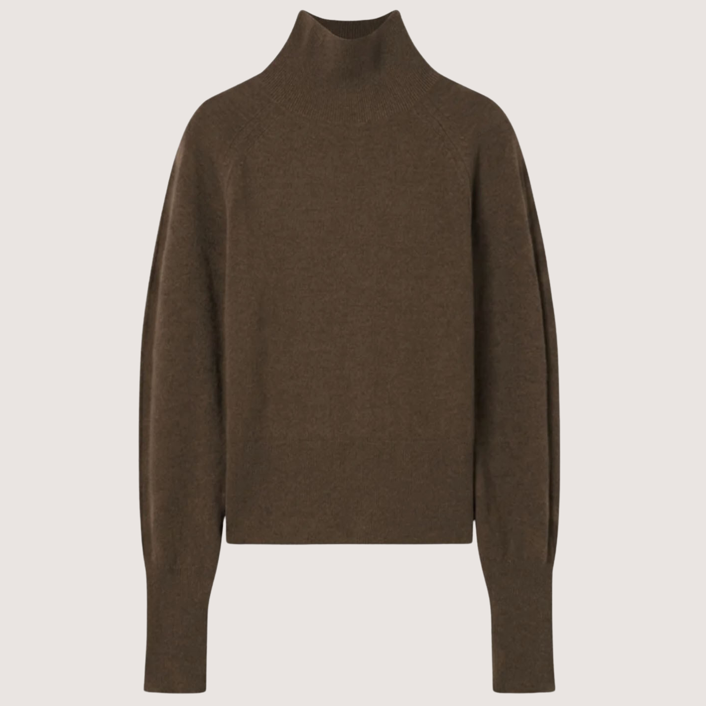 Oxna Light Pure Cashmere High Neck Jumper