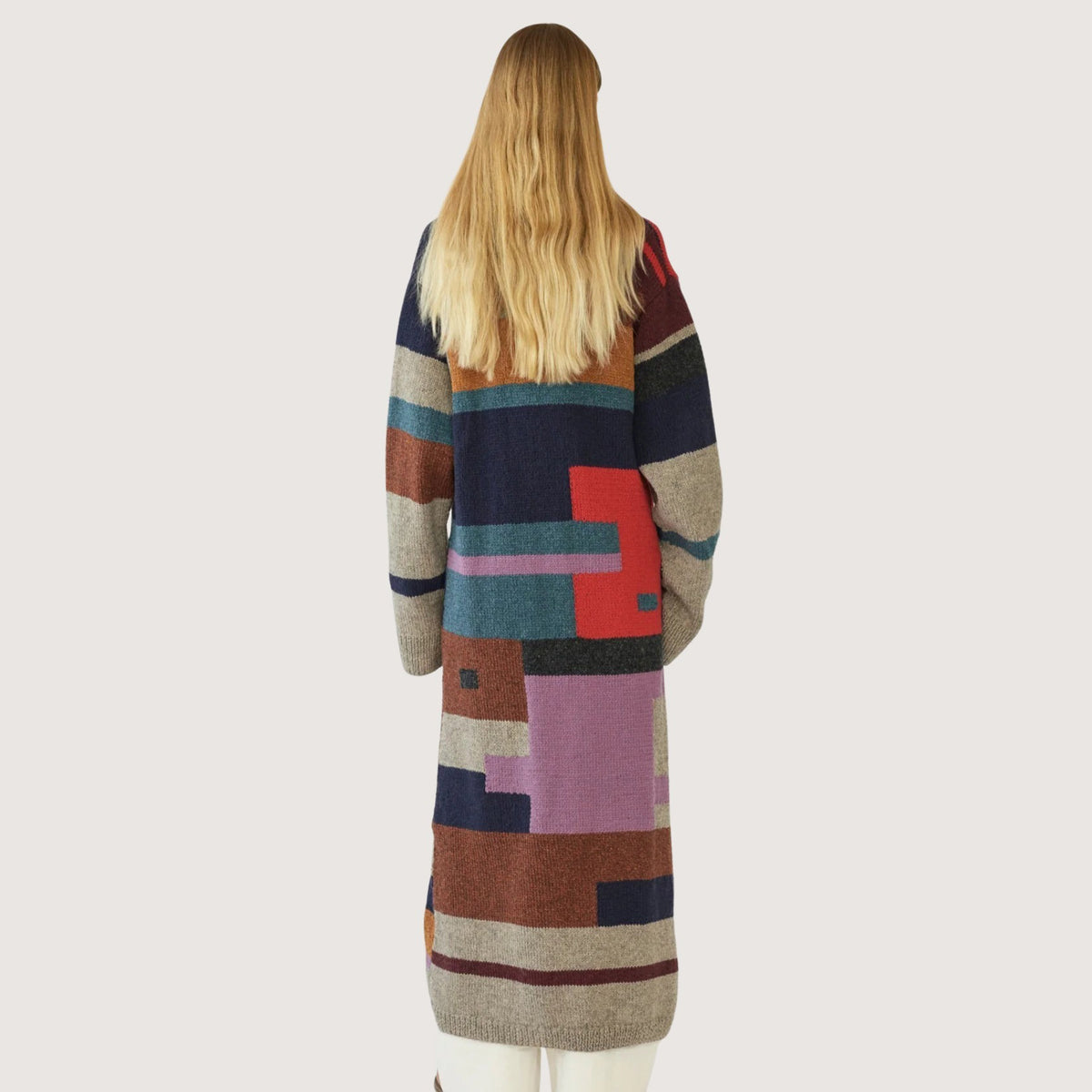 Hand Knit Shetlands Wool Cardigan