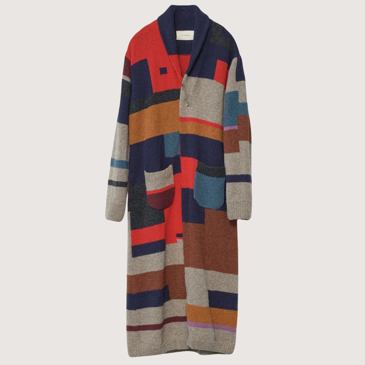 Hand Knit Shetlands Wool Cardigan