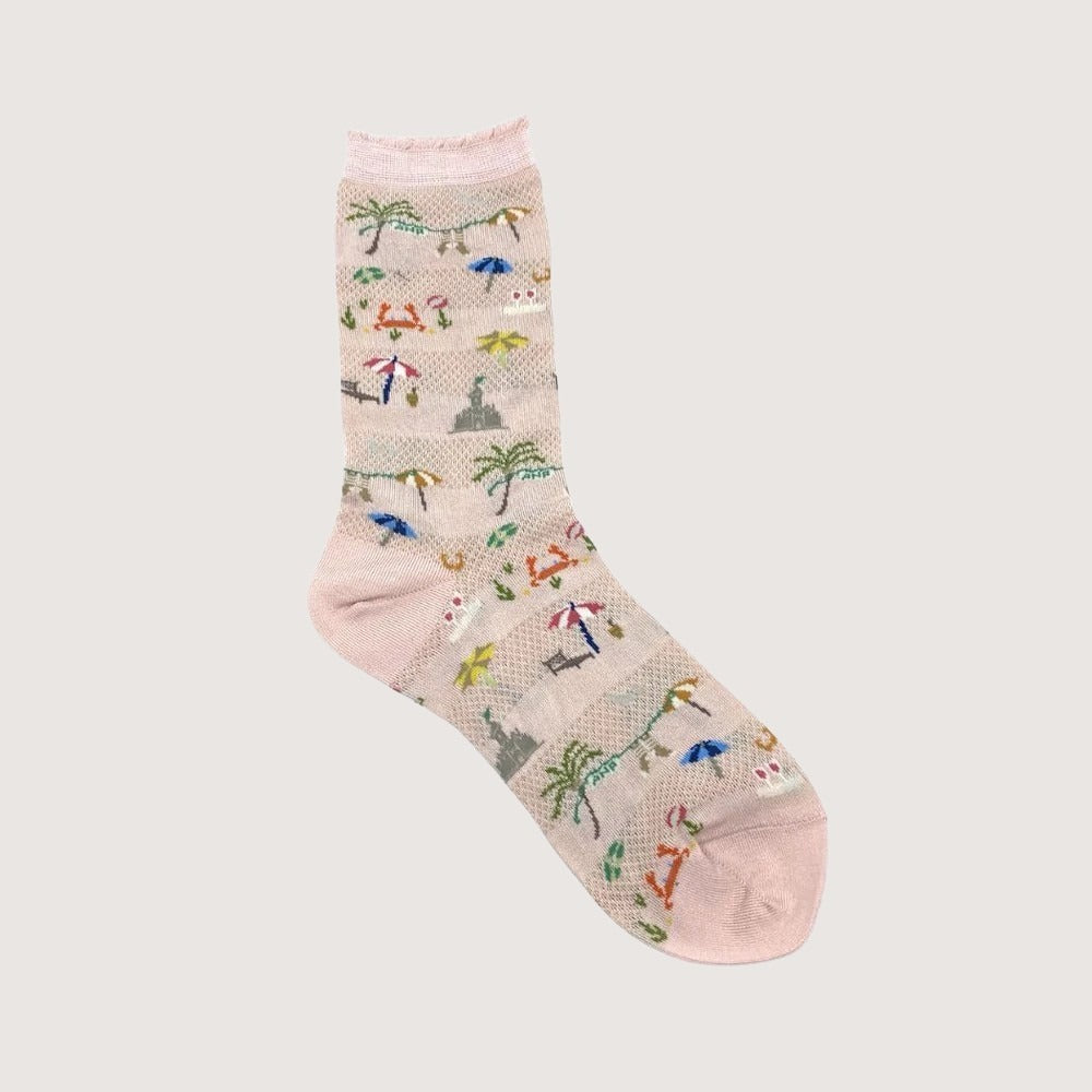 Summer Beach Socks