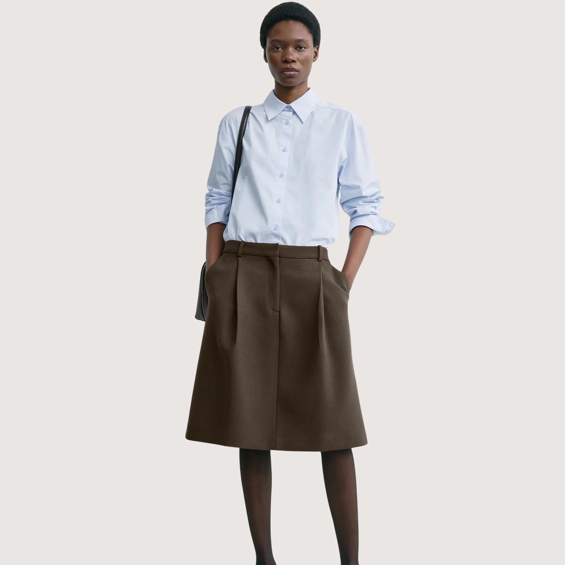 Tailored Pleat Skirt