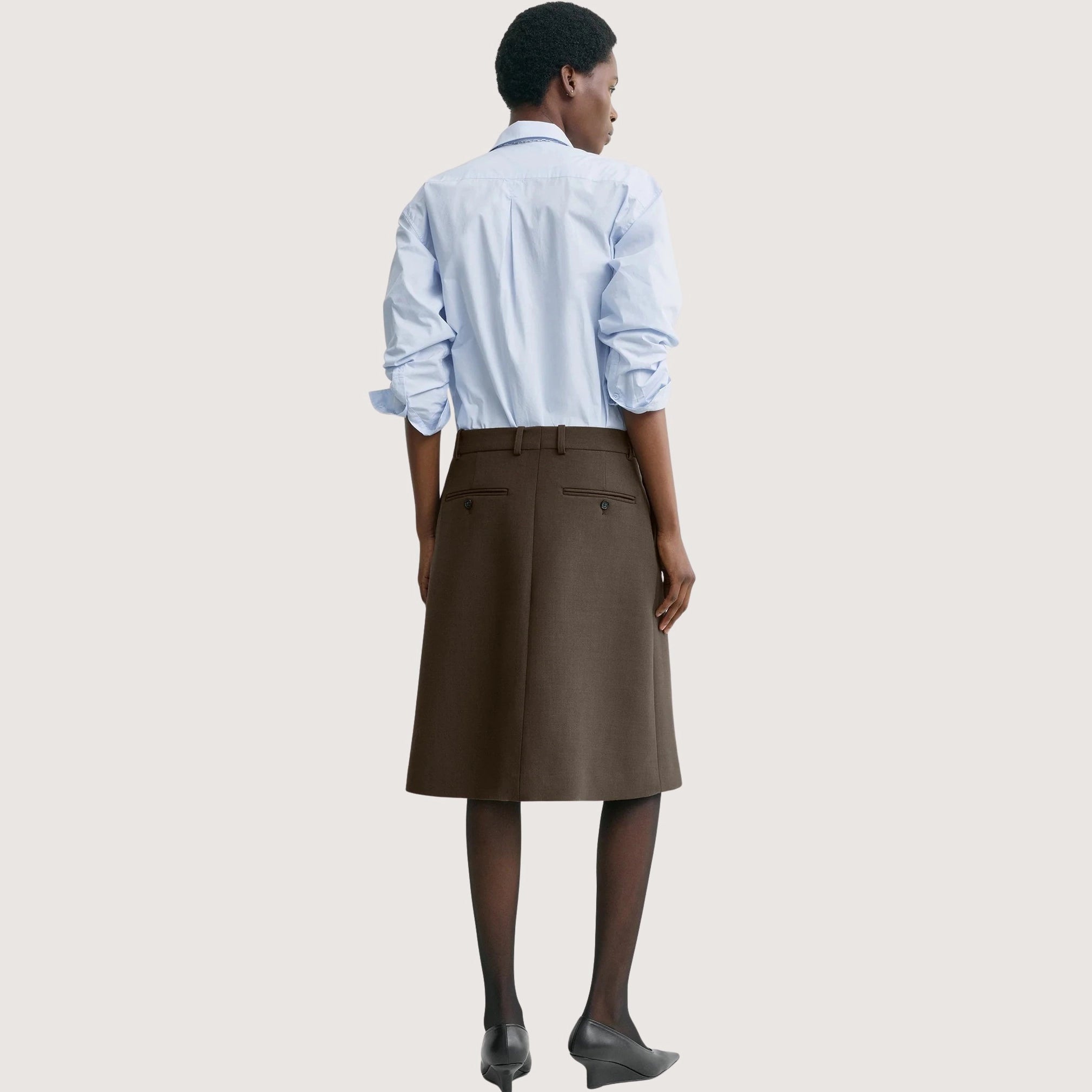 Tailored Pleat Skirt