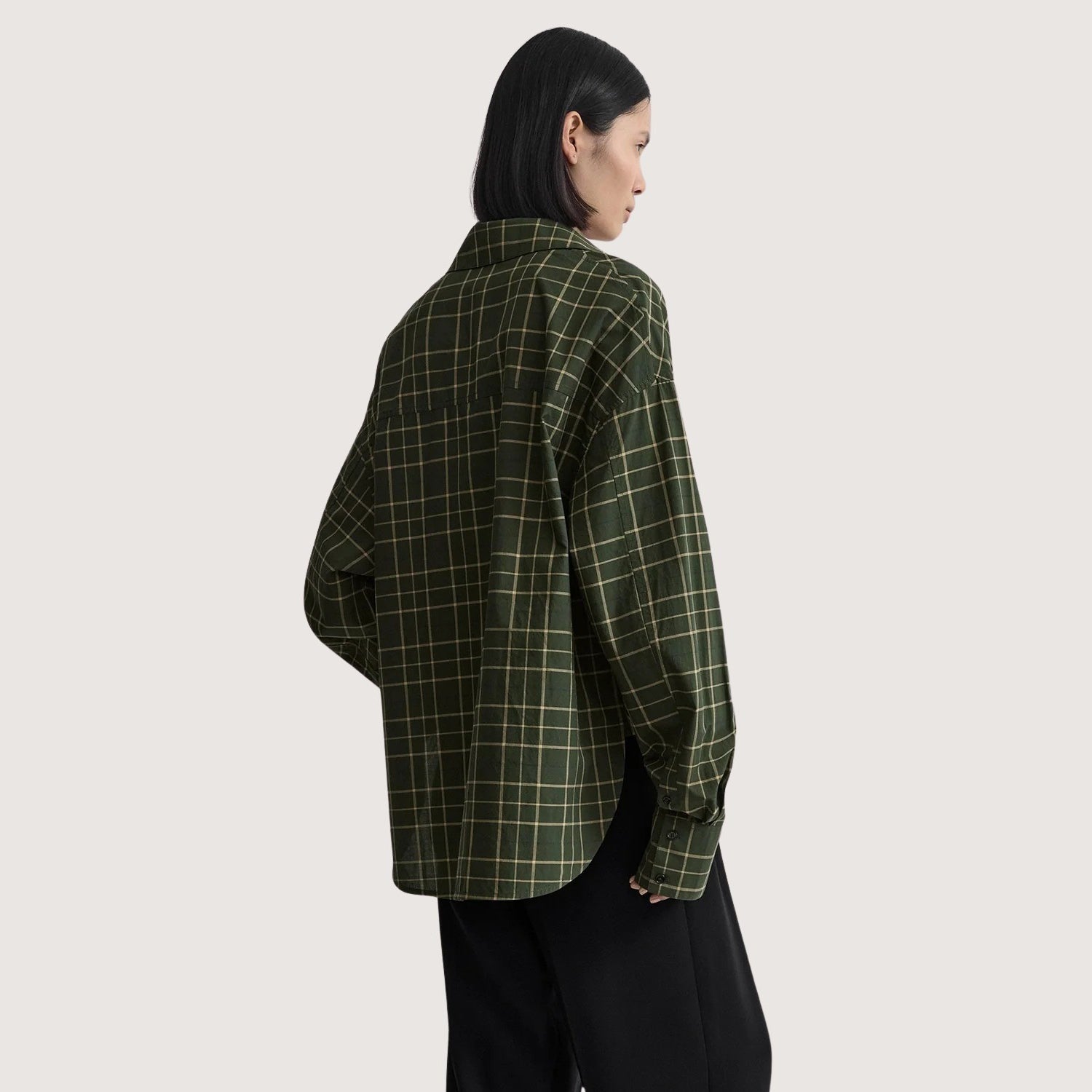 Boxy Shirt Pine/Popcorn