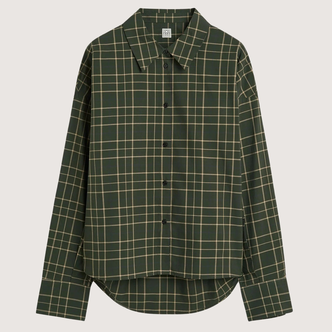 Boxy Shirt Pine/Popcorn