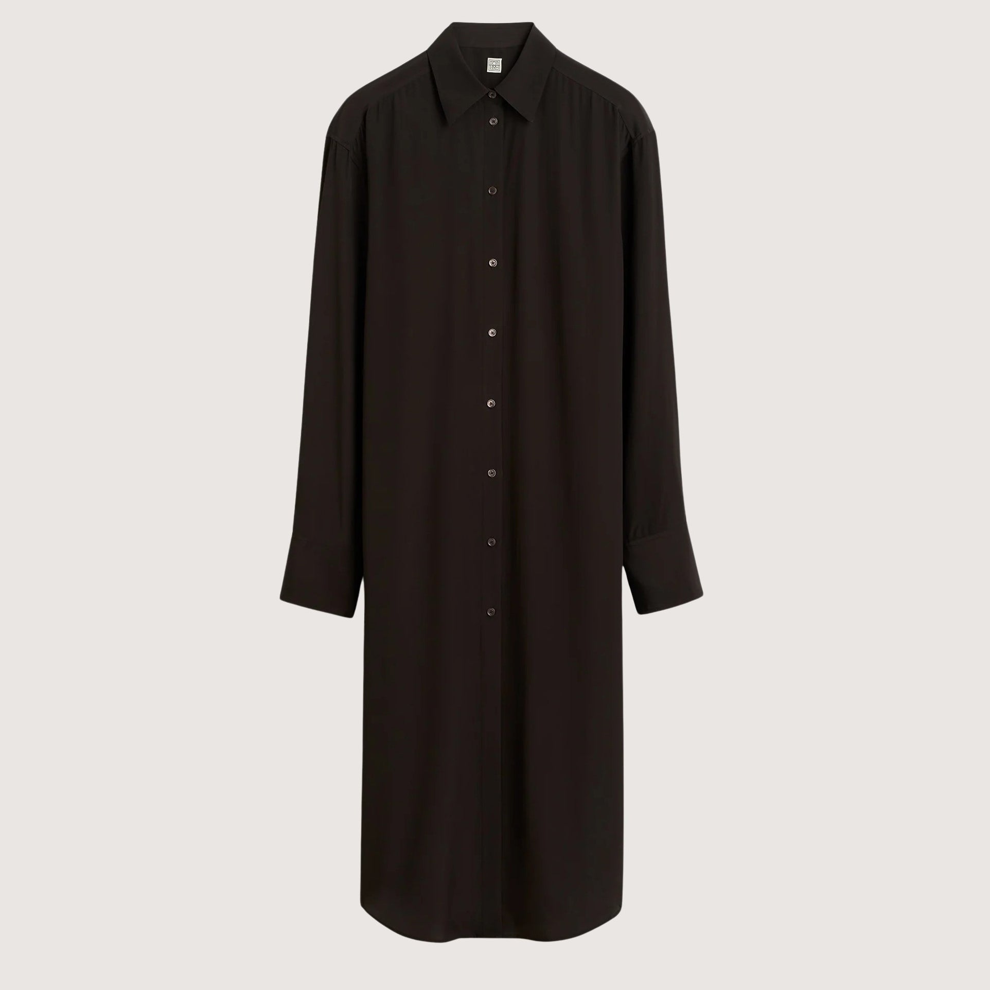 Silk Shirtdress