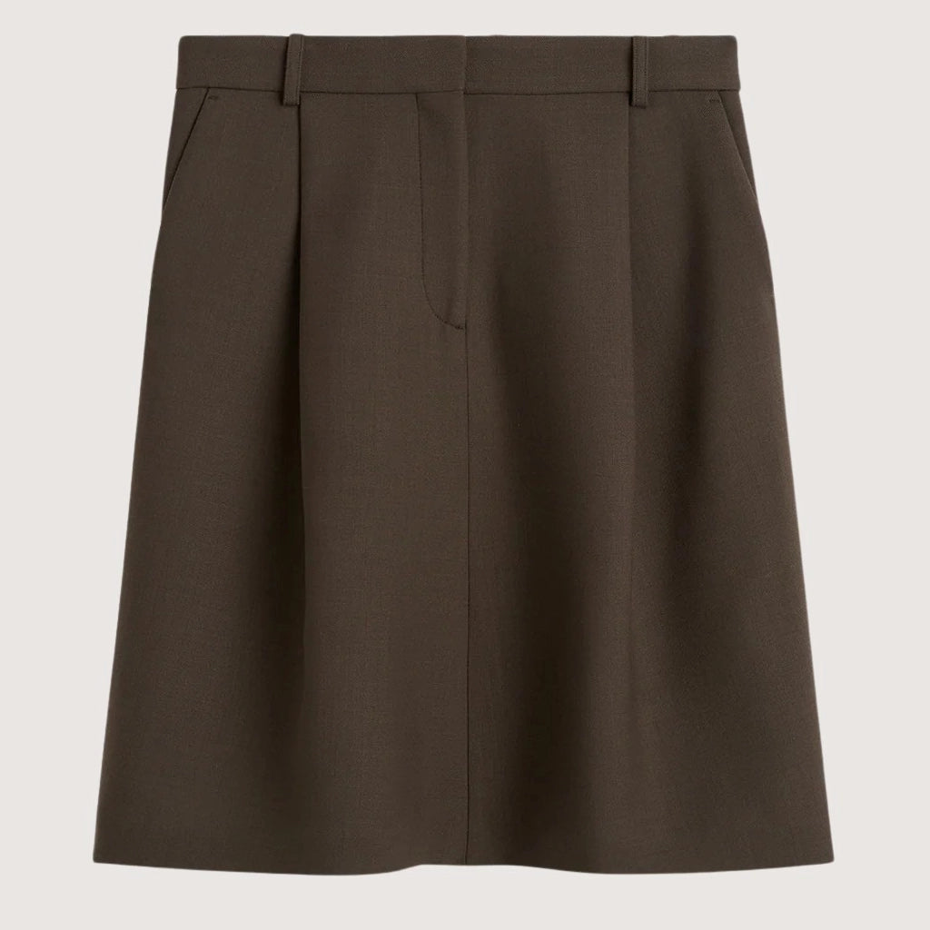 Tailored Pleat Skirt