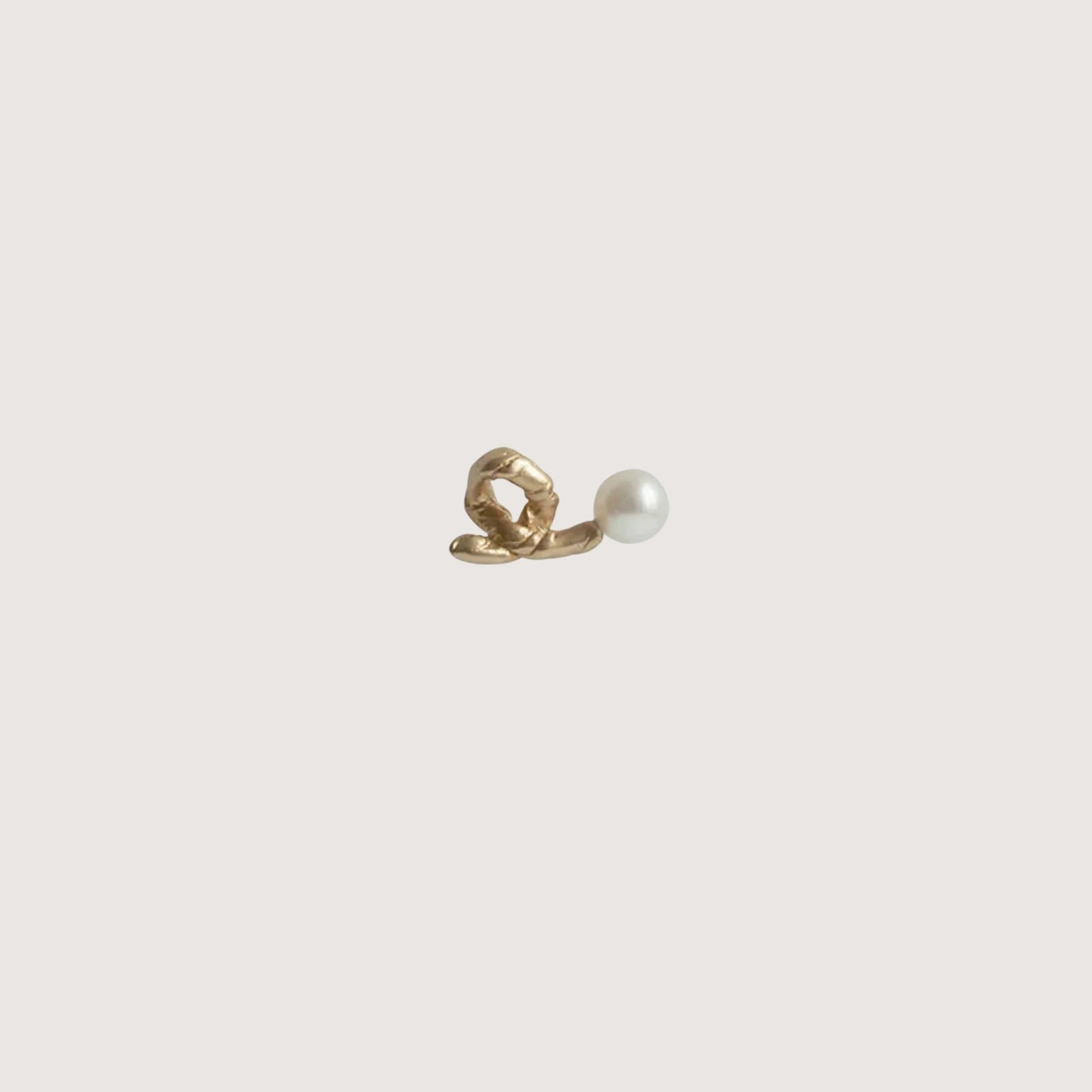 Twig Gold Earring