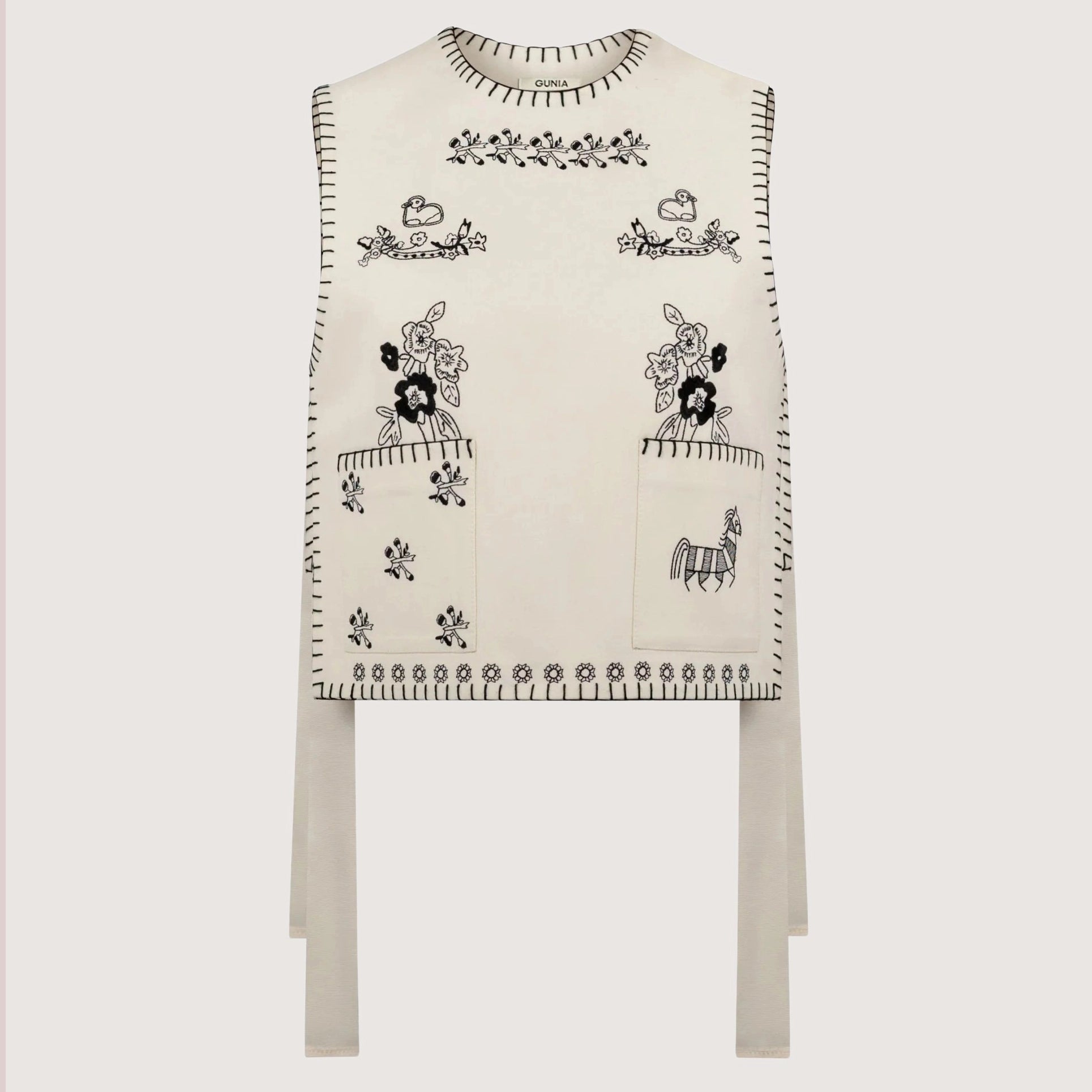 Vatslava Embroidered Vest