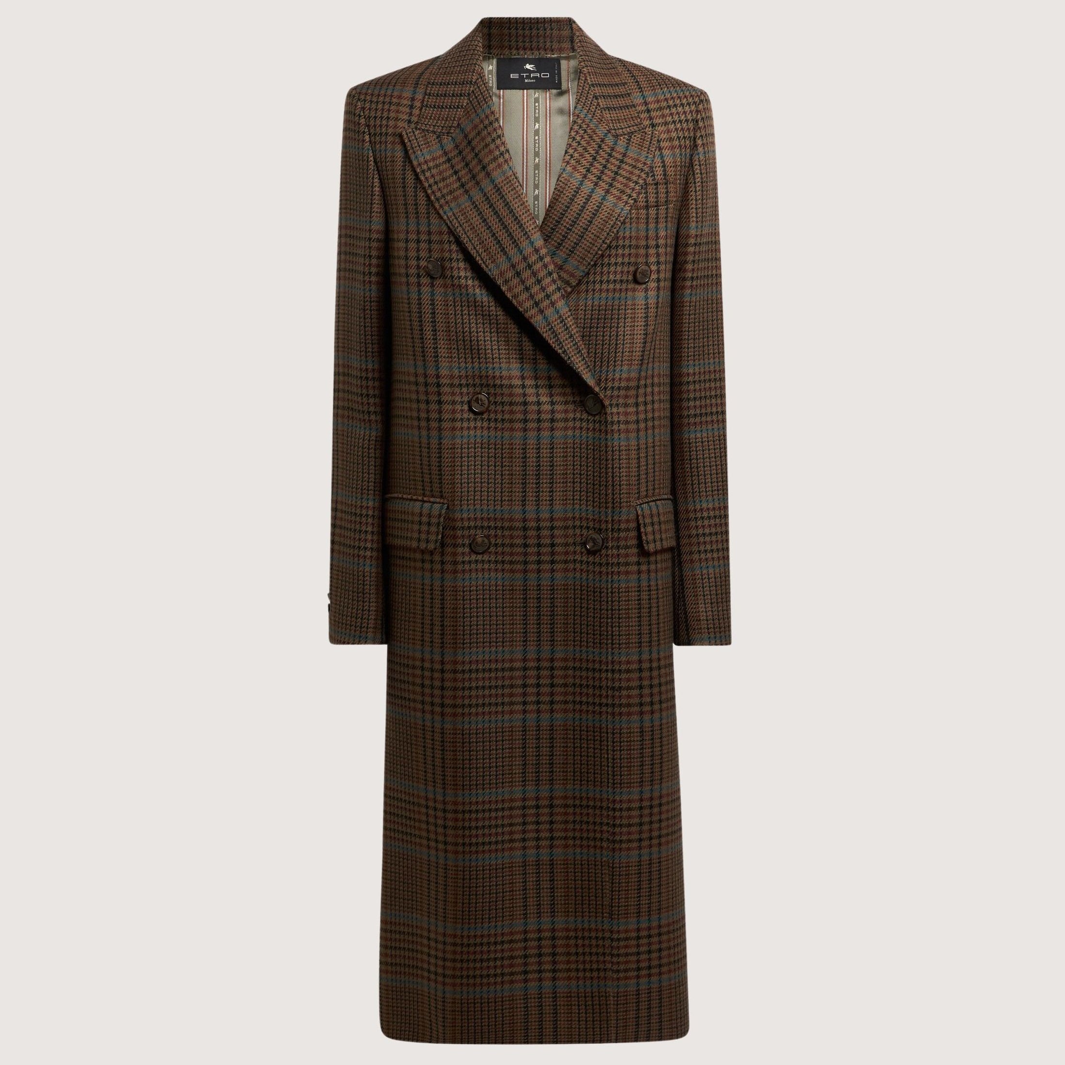 Dobble Breasted Wool Coat