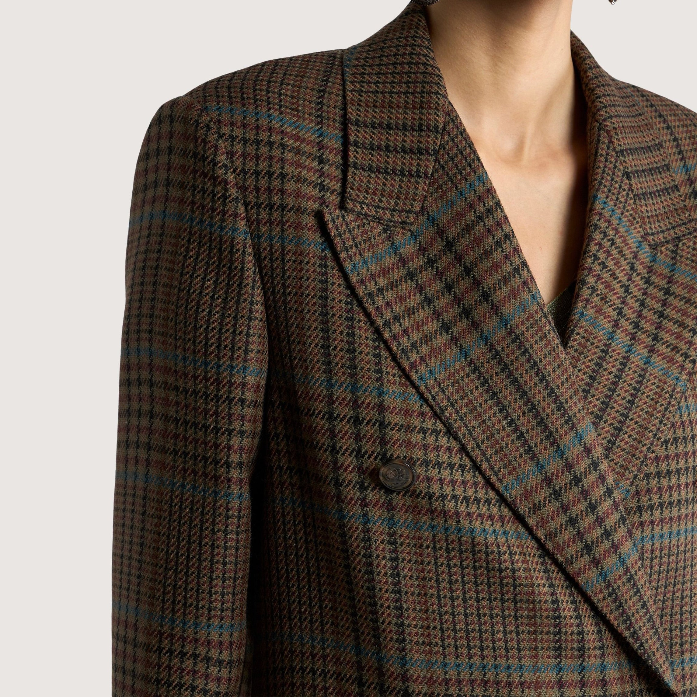 Dobble Breasted Wool Coat