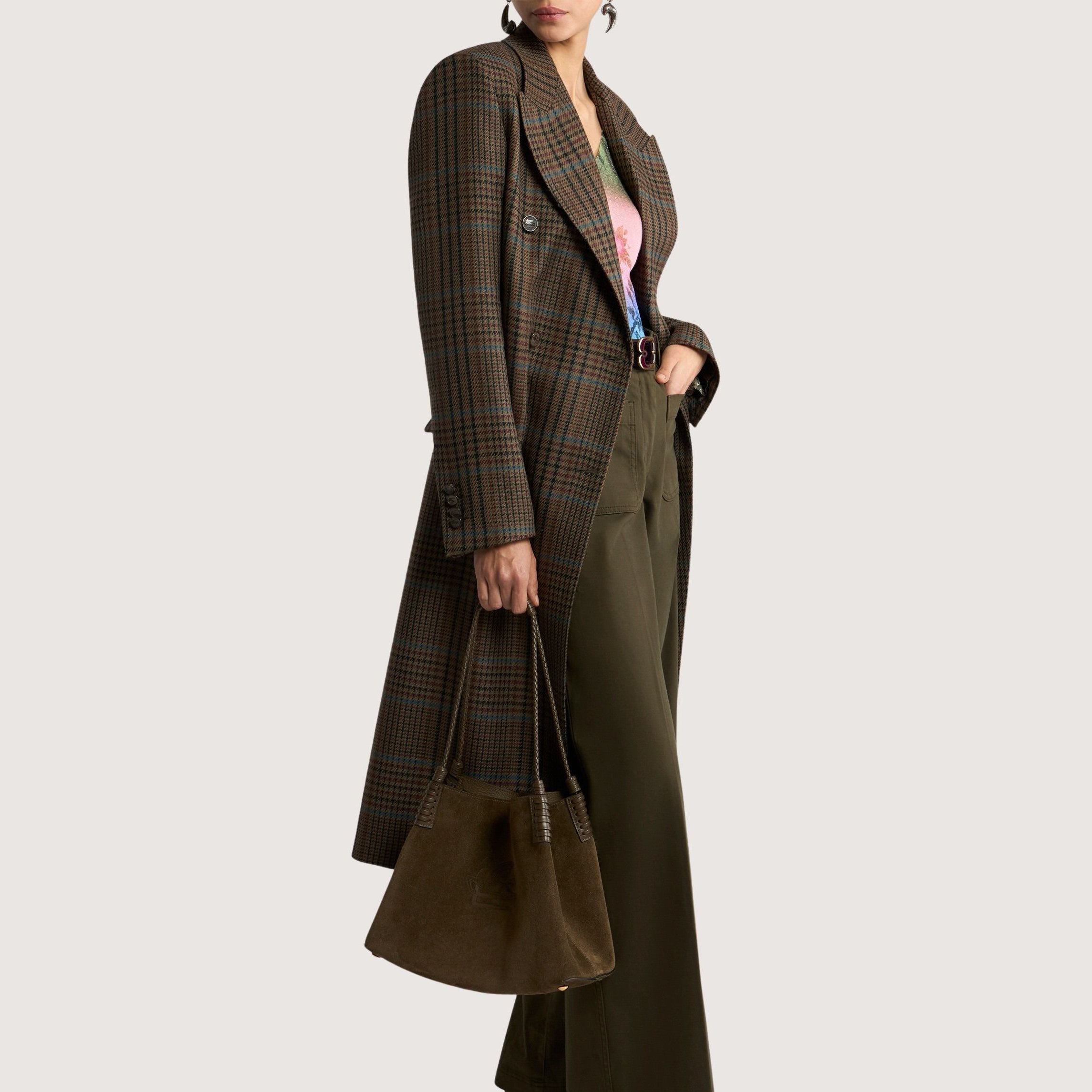 Dobble Breasted Wool Coat