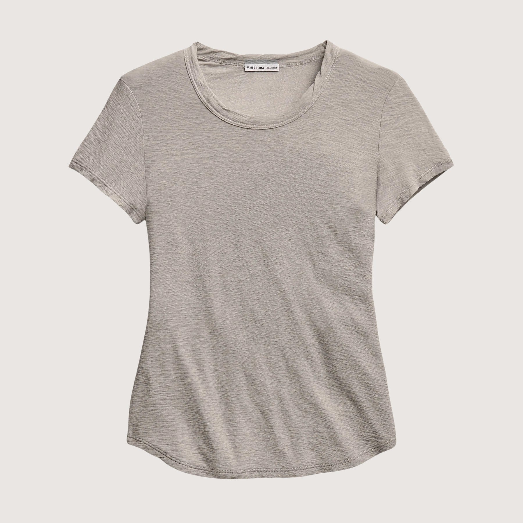 Sheer Slub Crewneck Tee