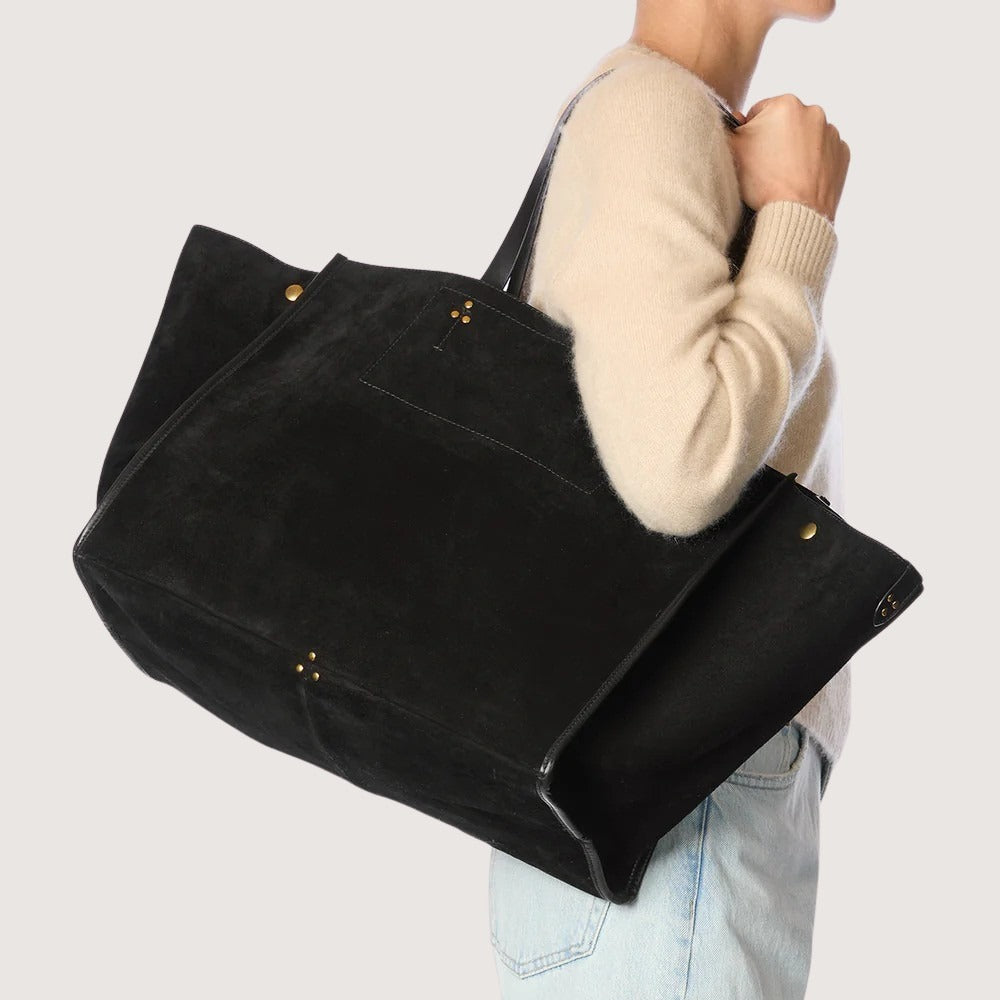 Leon Medium Suede Bag