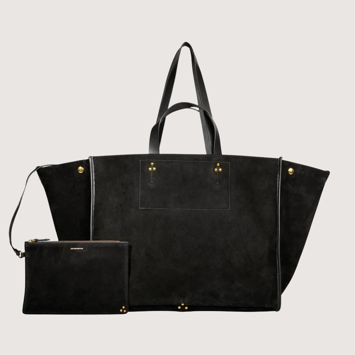 Leon Medium Suede Bag