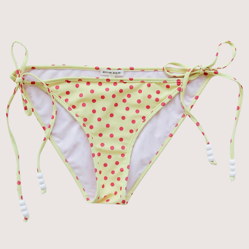 Daphne Bikini Bottom - Yellow Dot