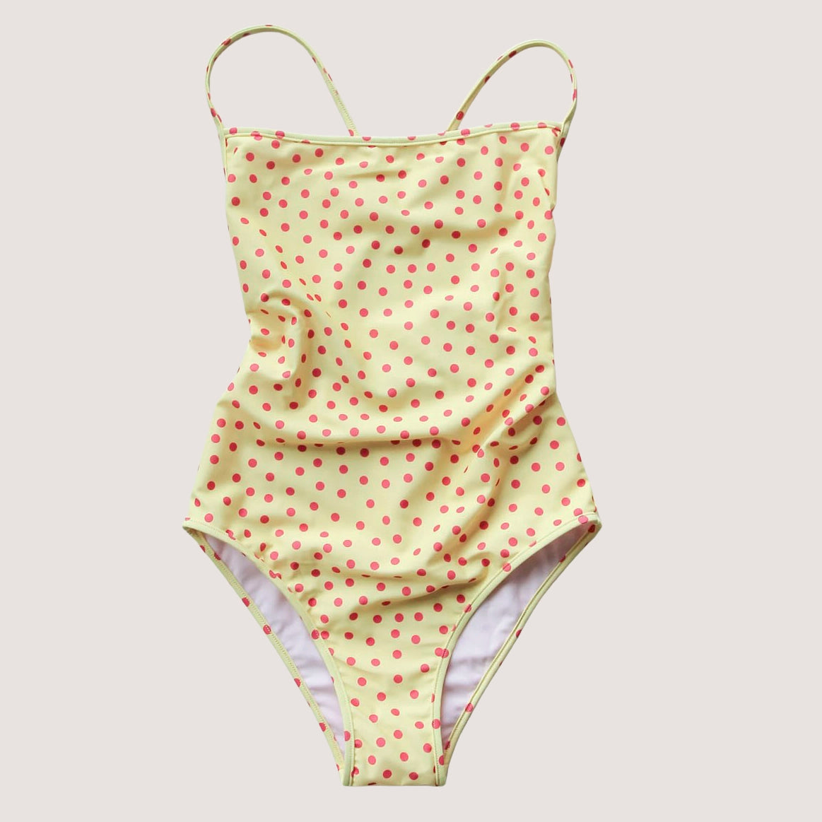 Saona Swimsuit Yellow Dot