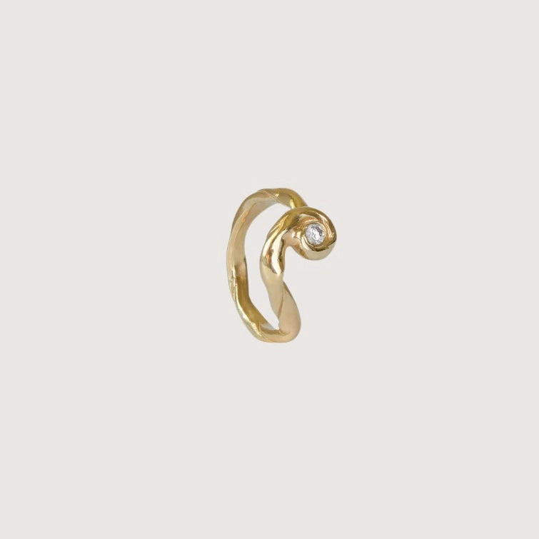 Petite Cadence Diamond Ring